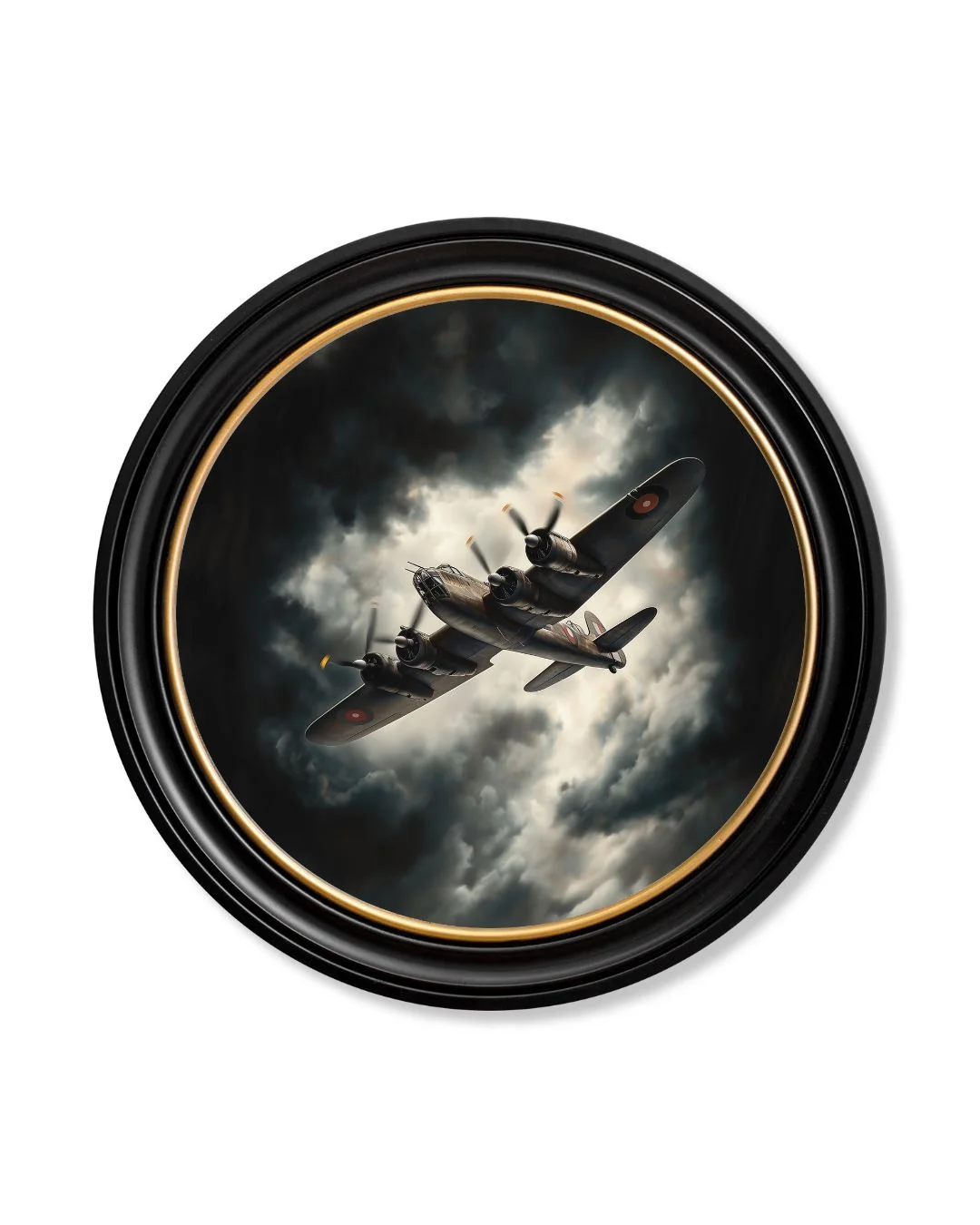 Fighter Jets Prints – Oxford Round Frame - Image 3