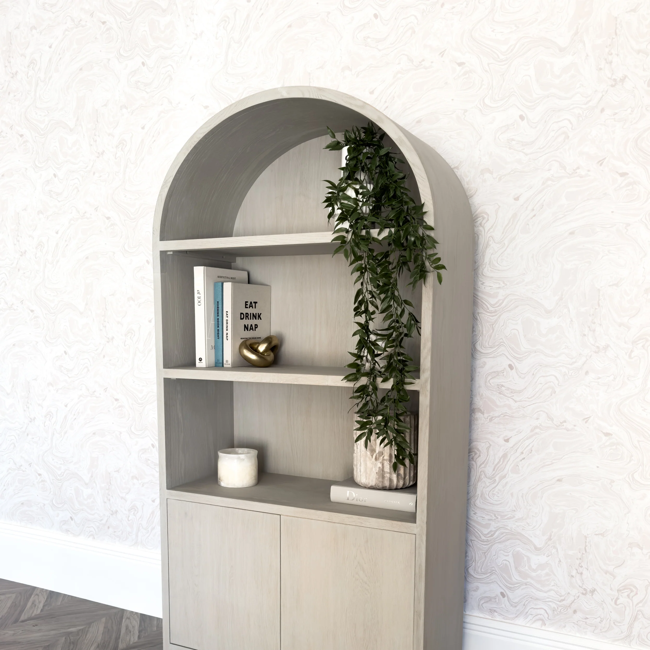 Finnick Arched Display Cabinet - Image 11