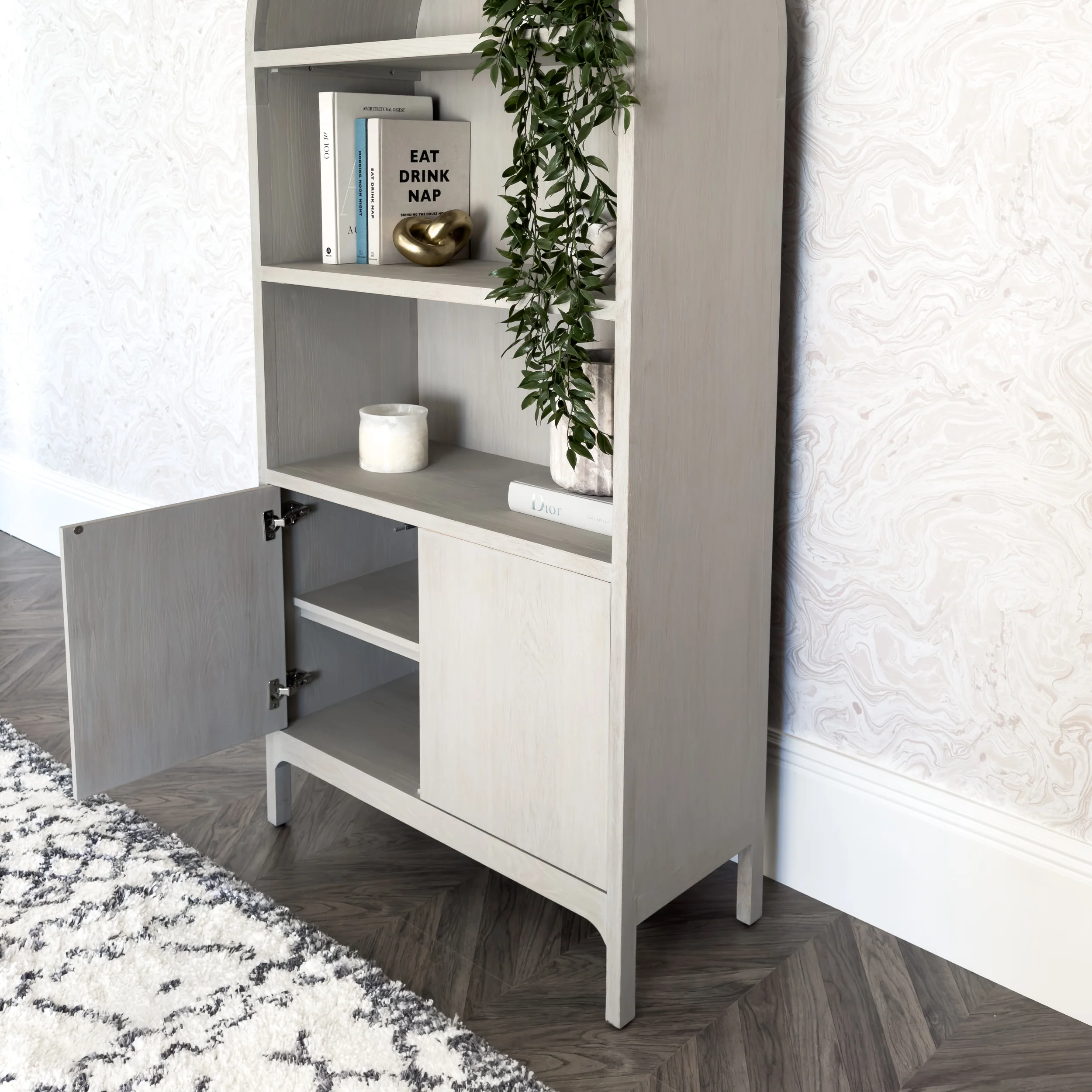 Finnick Arched Display Cabinet - Image 7