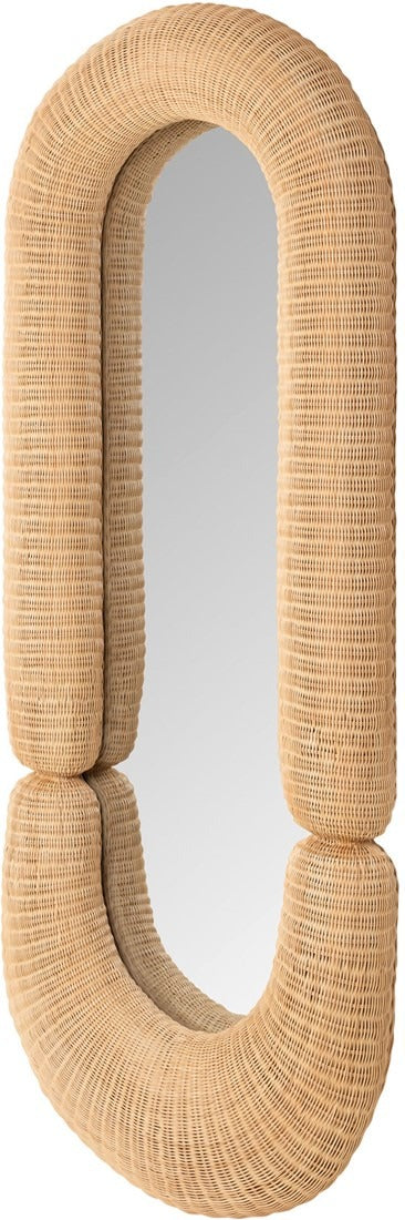 Fluere Rattan Mirror – Large - Image 2