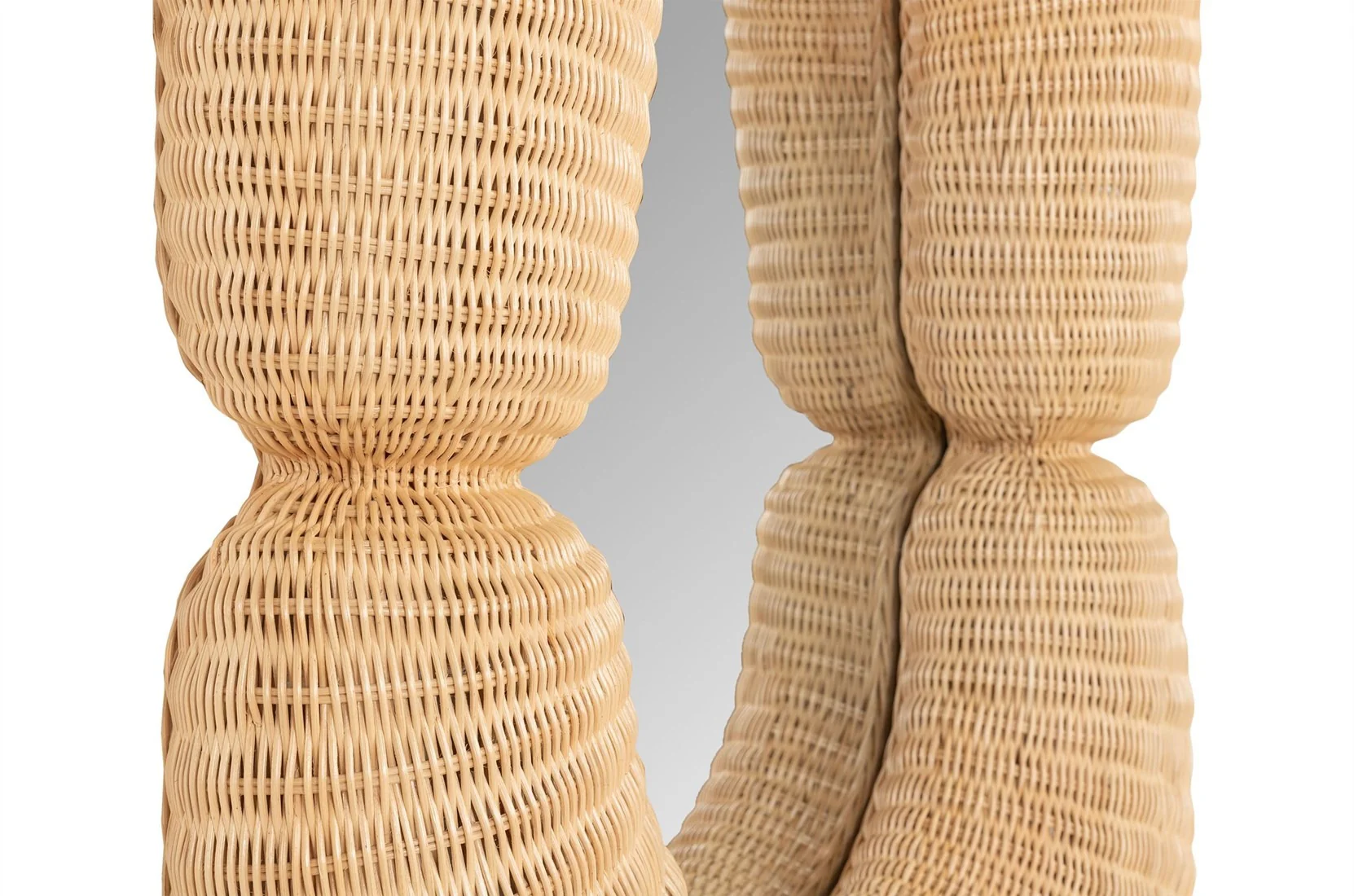 Fluere Rattan Mirror – Small - Image 4