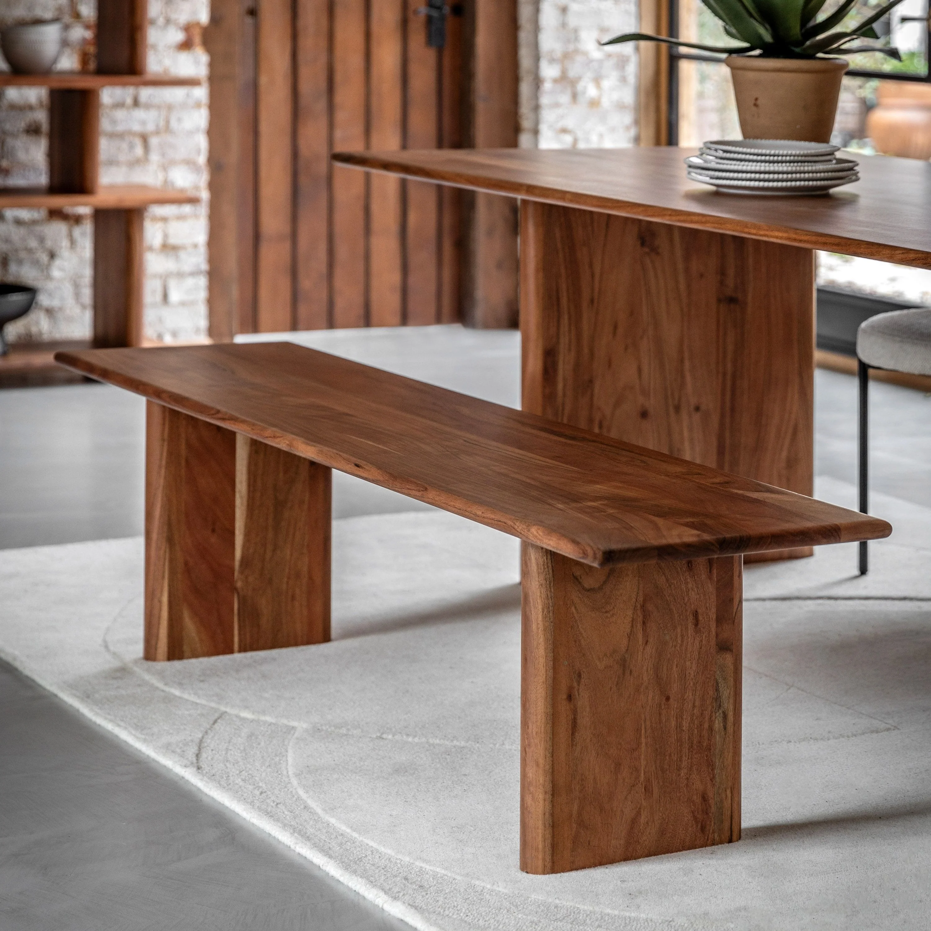 Foster Dining Bench – Large - Image 8