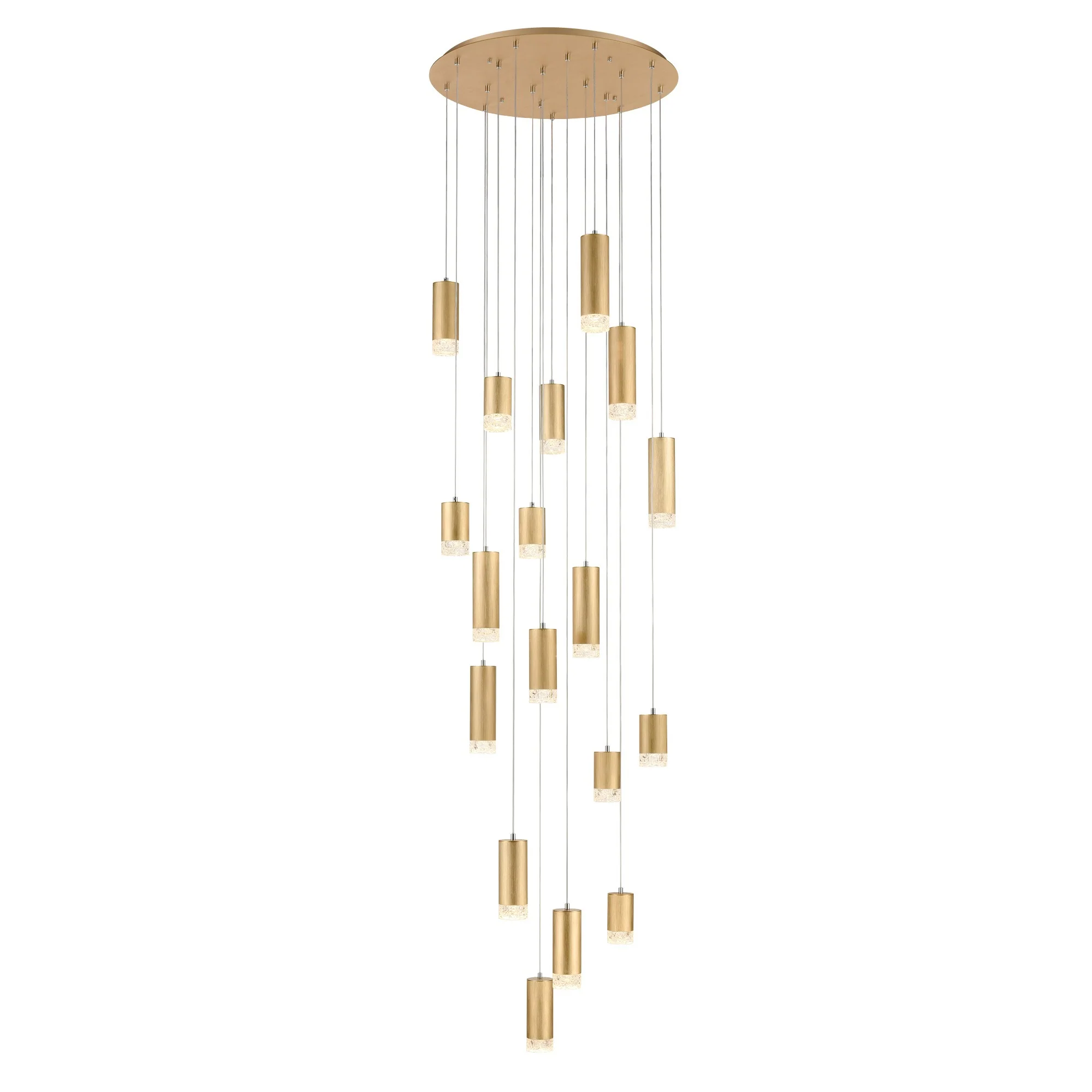 Franklite Cordelia 18 Light Spreader - Satin Gold