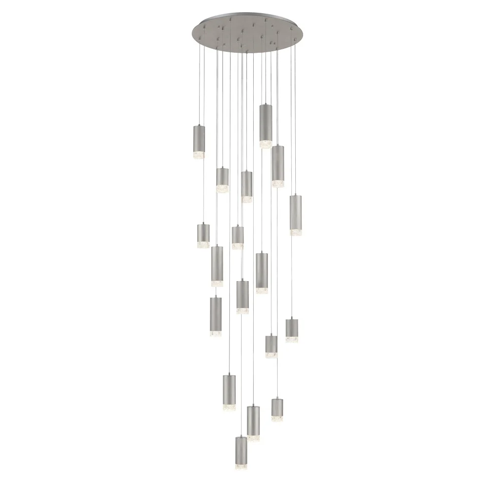 Franklite Cordelia 18 Light Spreader - Satin Nickel