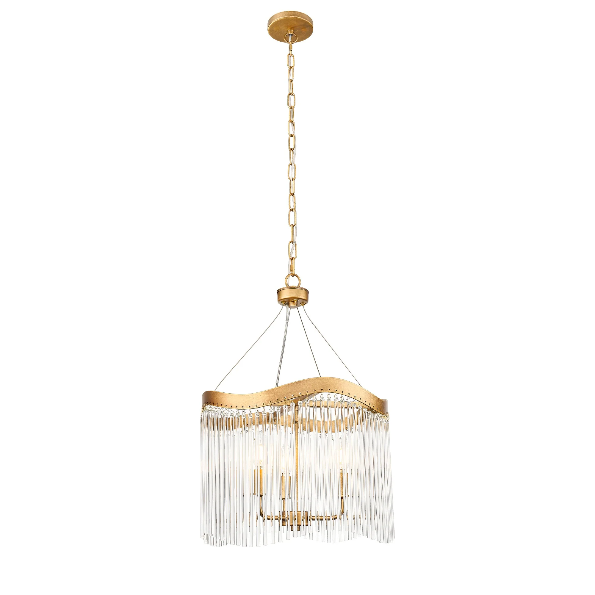 Franklite Harp Pendant Light – 3 Light