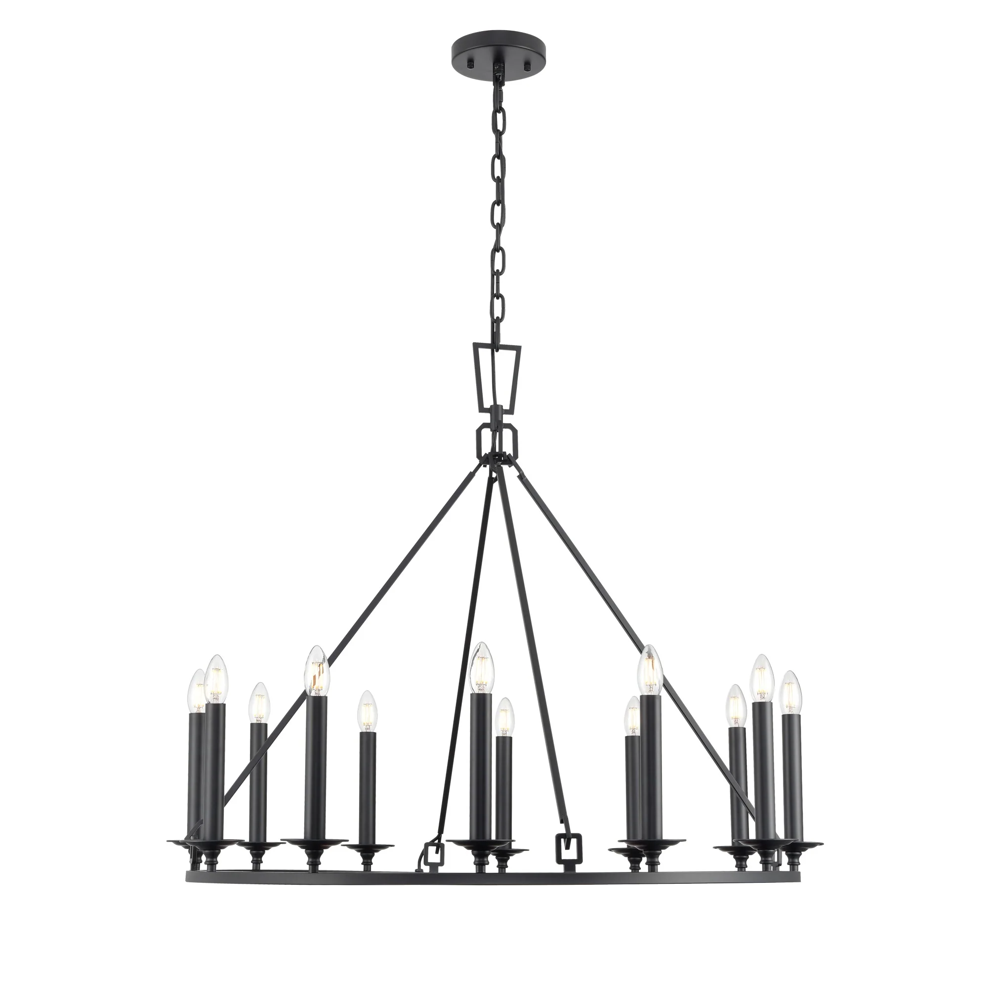 Franklite Tudor Chandelier – 12 Lights - Image 2