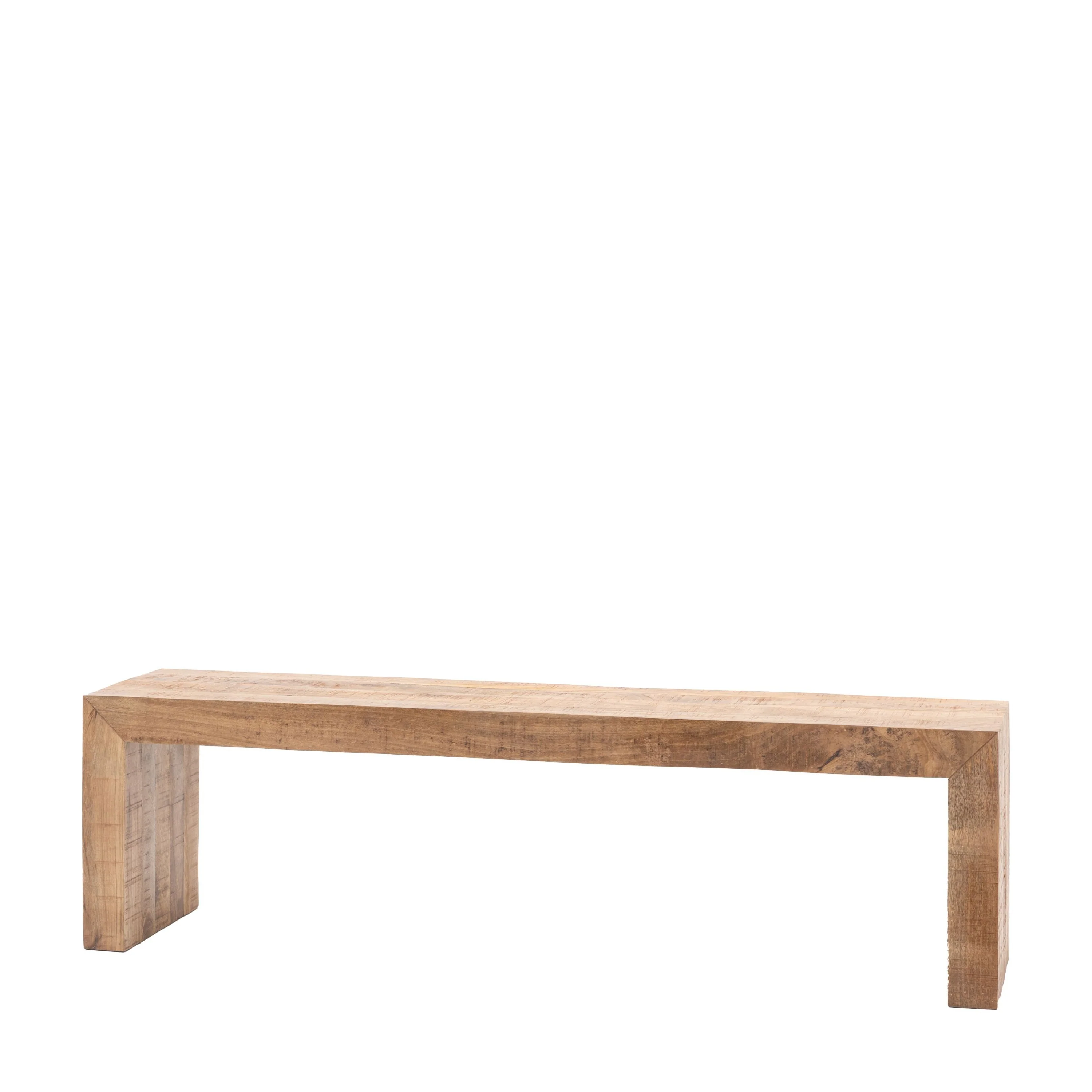 Girisha Dining Bench – Natural - Image 2