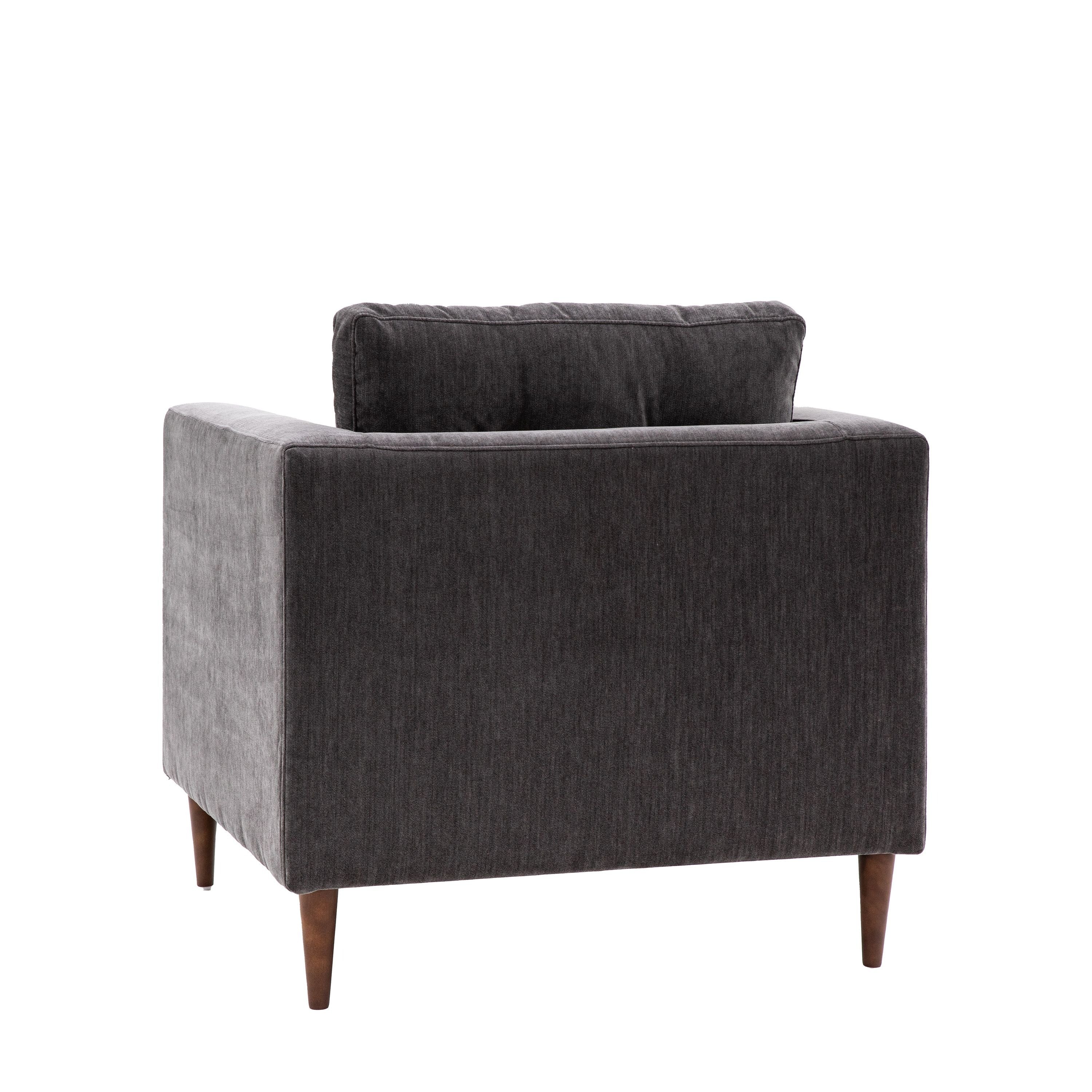 Harland Armchair – Charcoal - Image 3