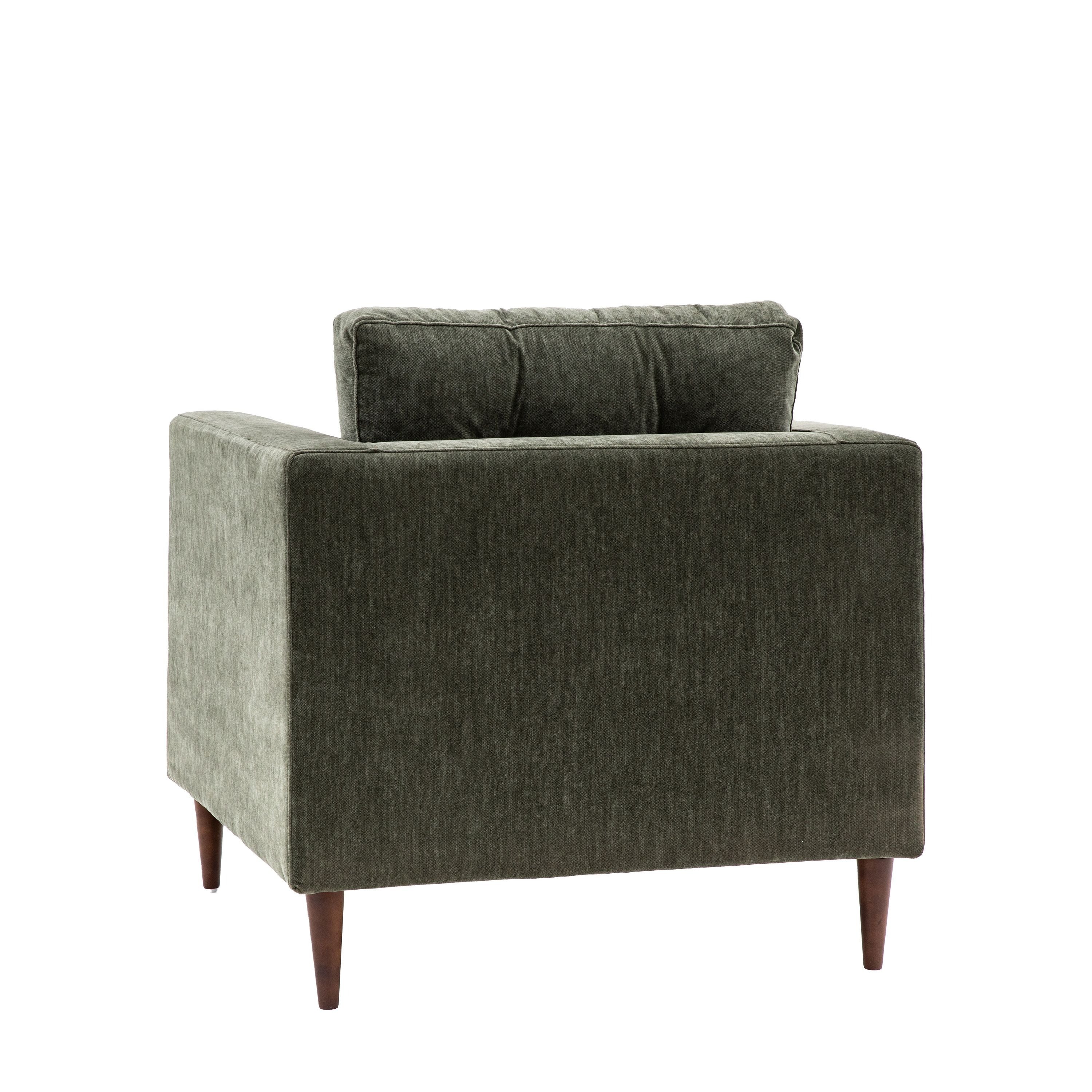 Harland Armchair – Forest Green - Image 2
