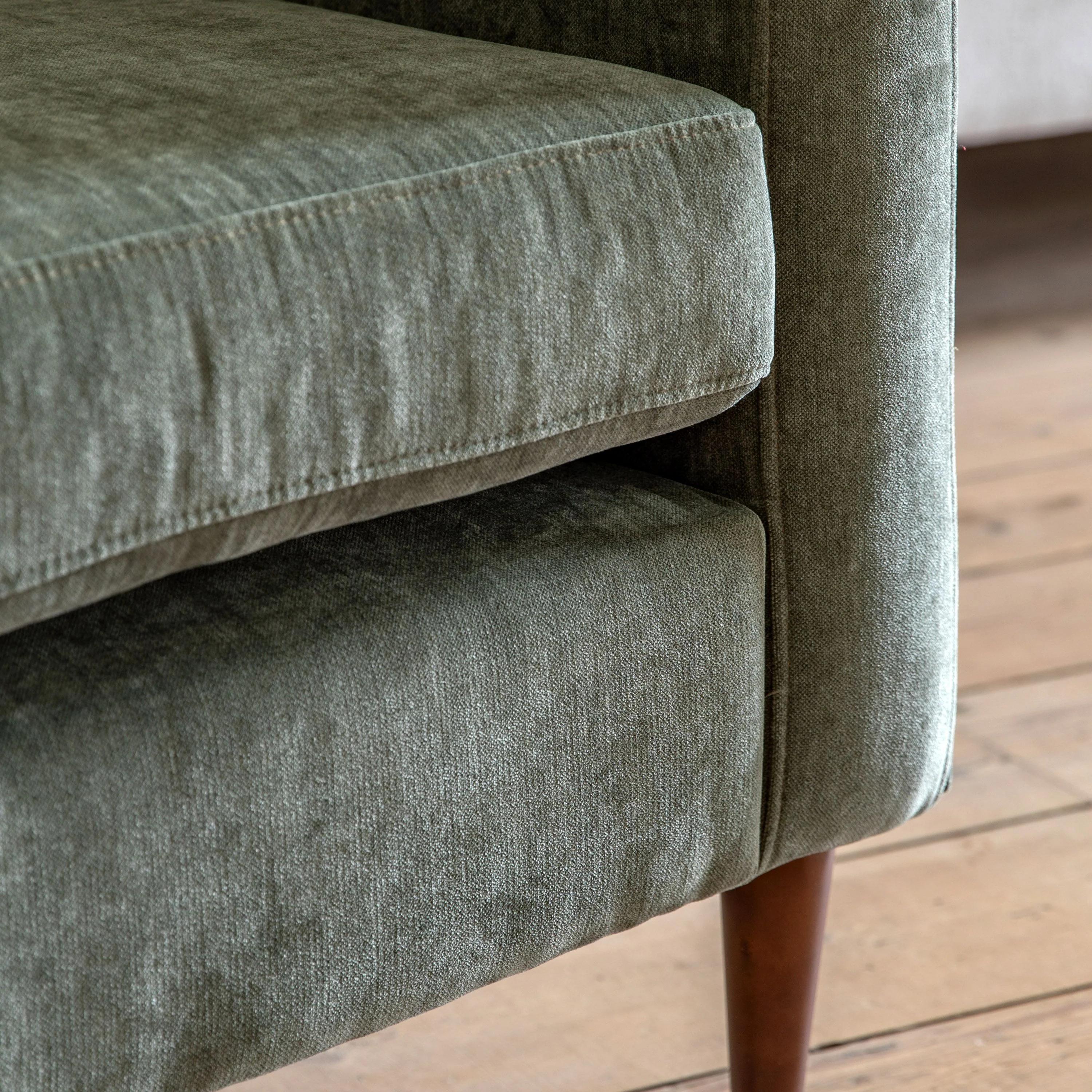 Harland Armchair – Forest Green - Image 4