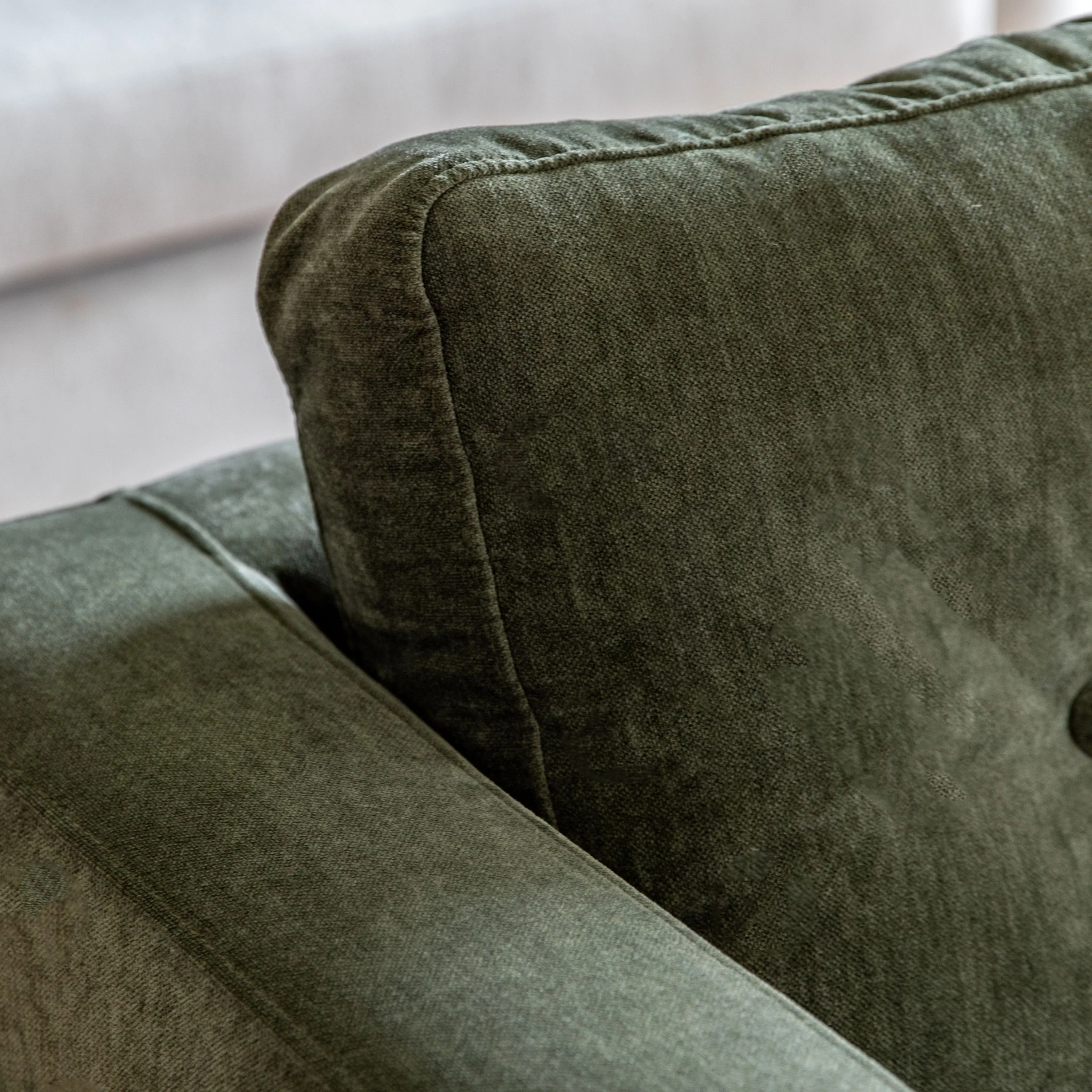 Harland Armchair – Forest Green - Image 5