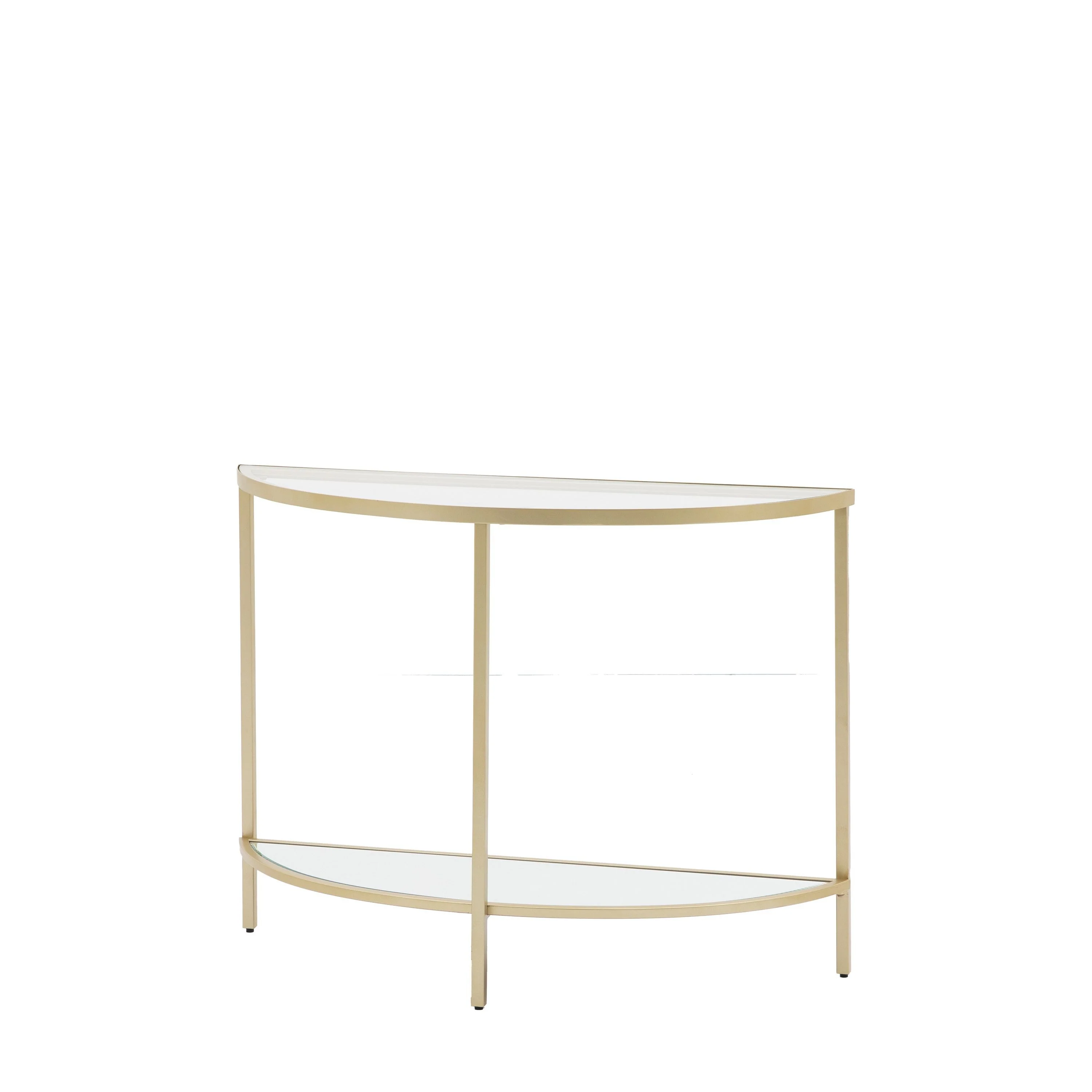 Hensley Console Table – Champagne Gold - Image 2