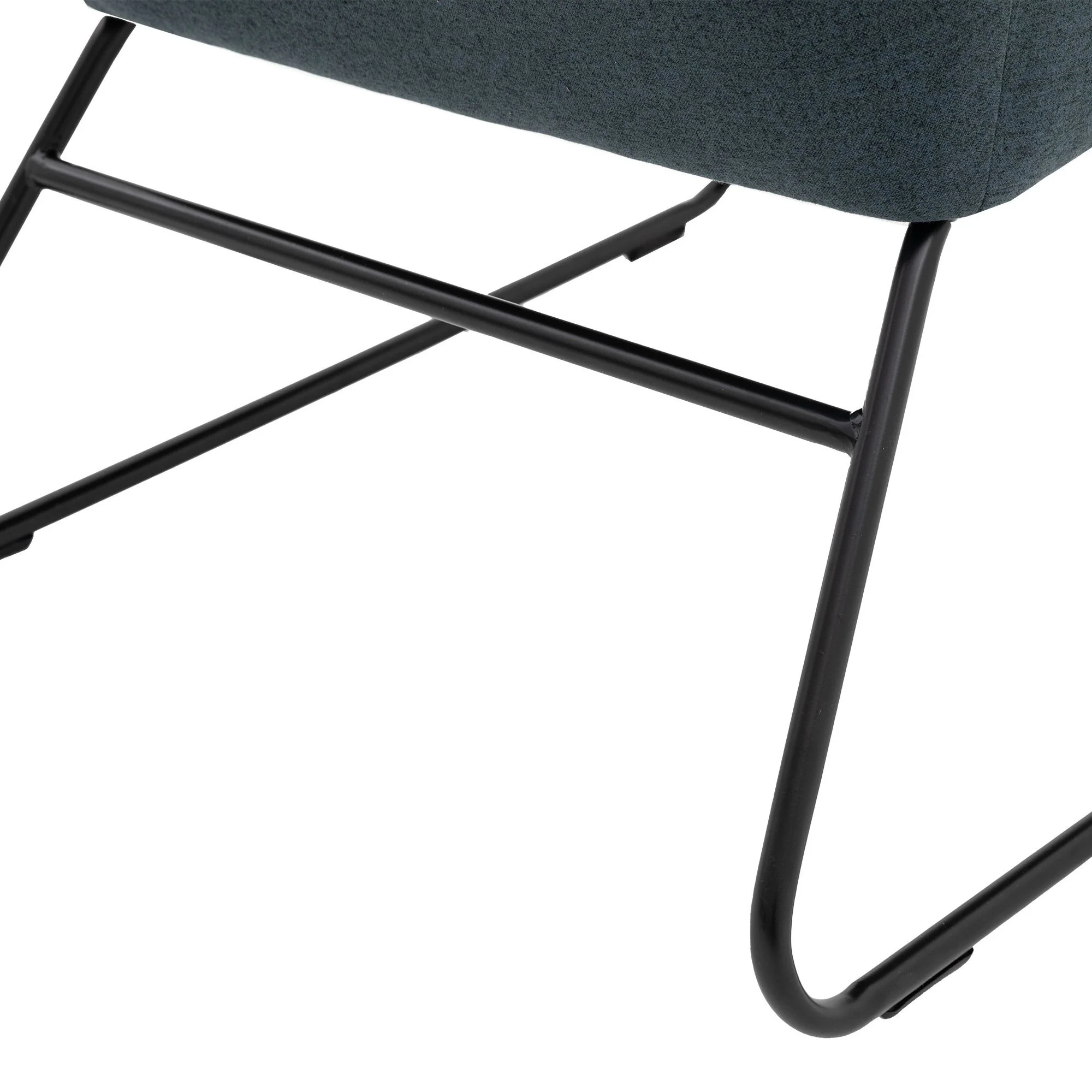 Hicks Lounge Chair – Midnight Blue - Image 6