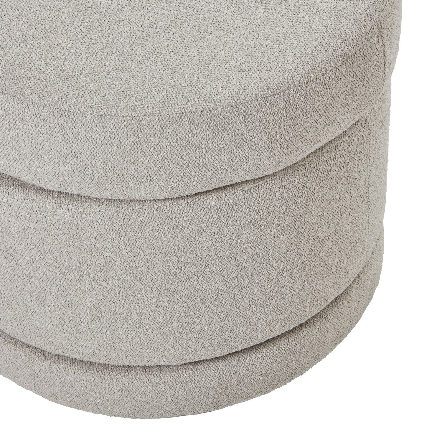 Hill Interiors Aspen Swivel Ottoman - Image 2
