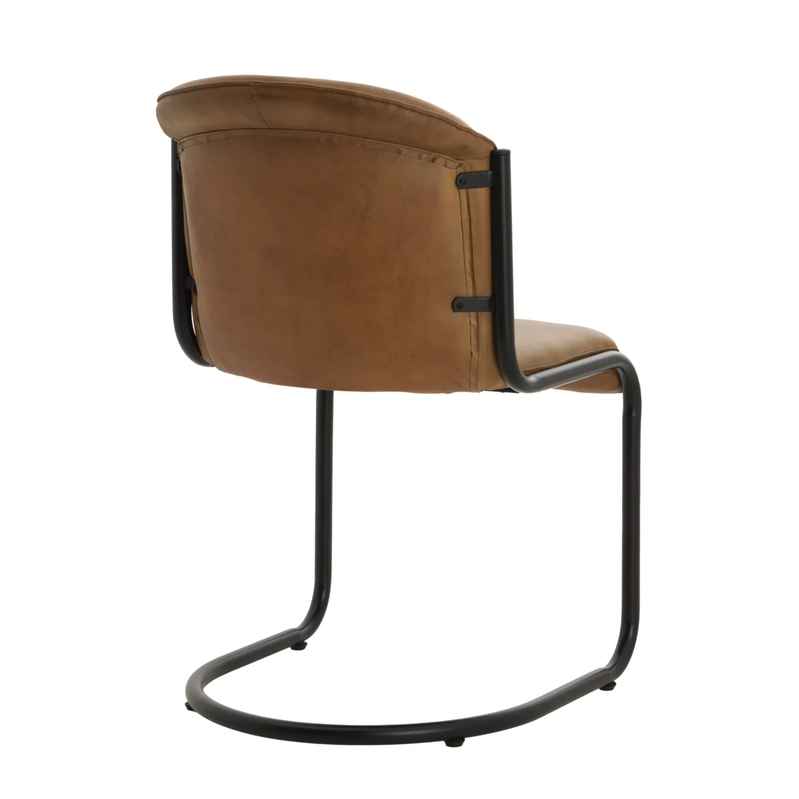 Hill Interiors Billy Leather Dining Chair - Image 2