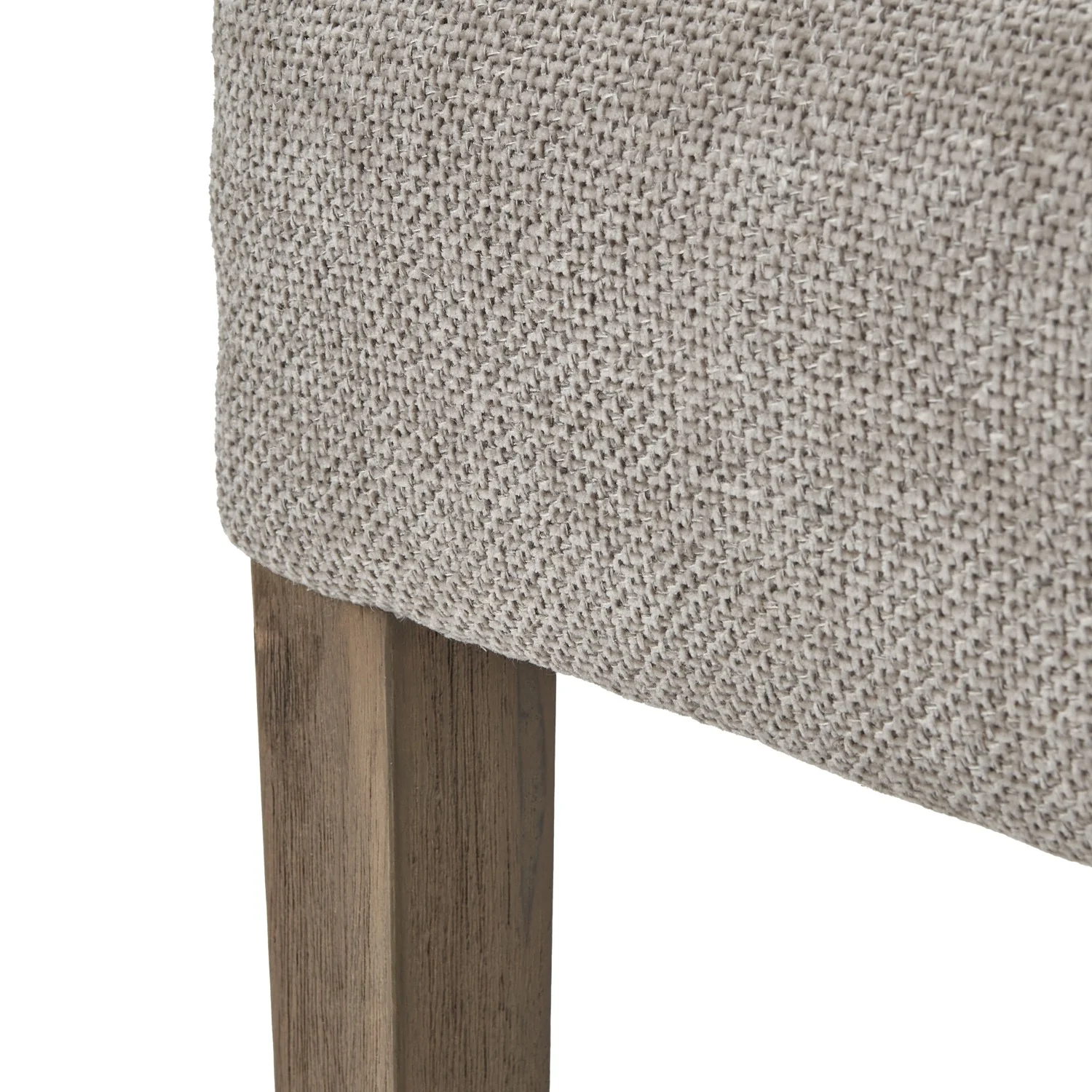 Hill Interiors Compton Dining Chair – Woven Taupe - Image 3