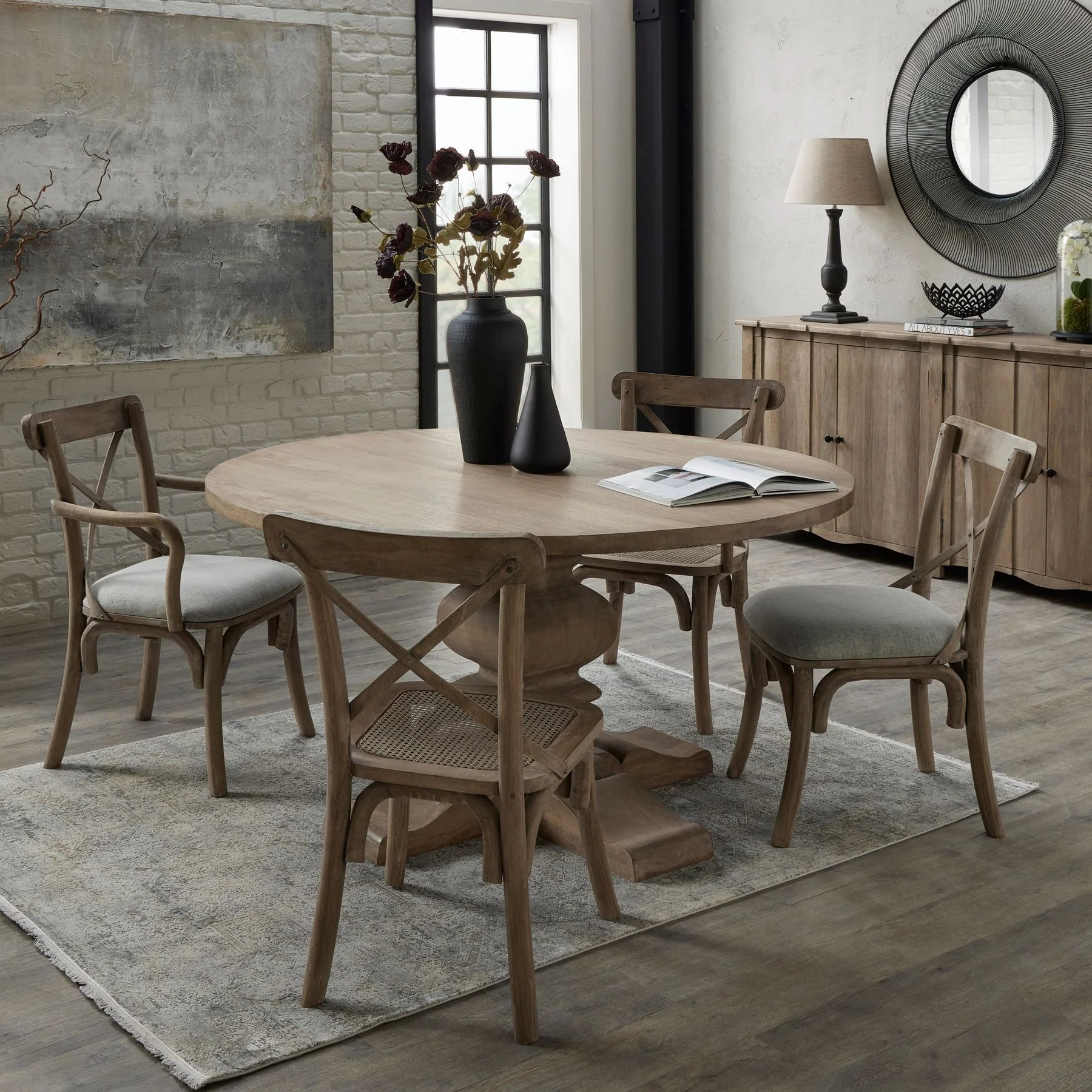 Hill Interiors Copgrove Collection Round Dining Table - Image 5