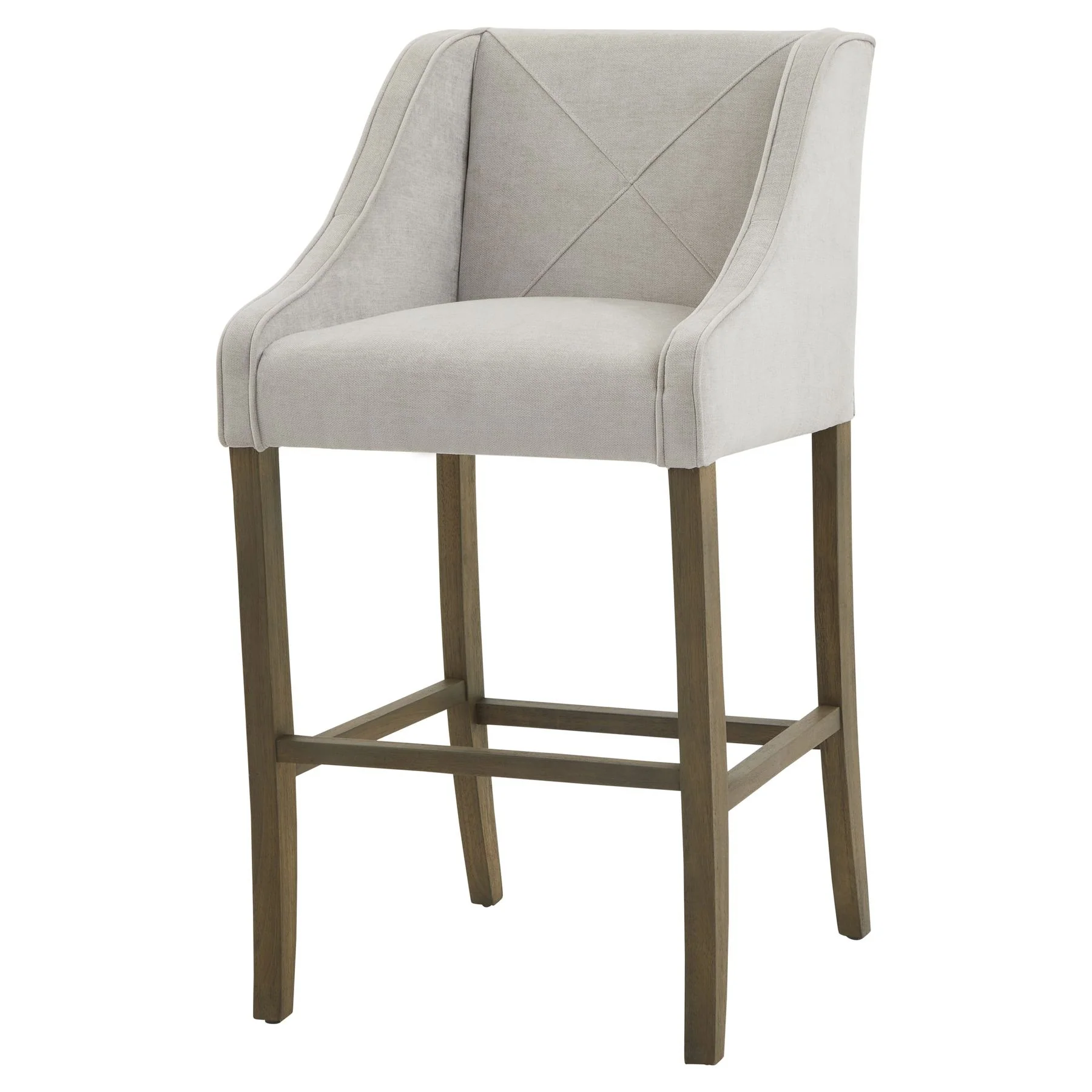 Hill Interiors Epsom Bar Stool – Grey