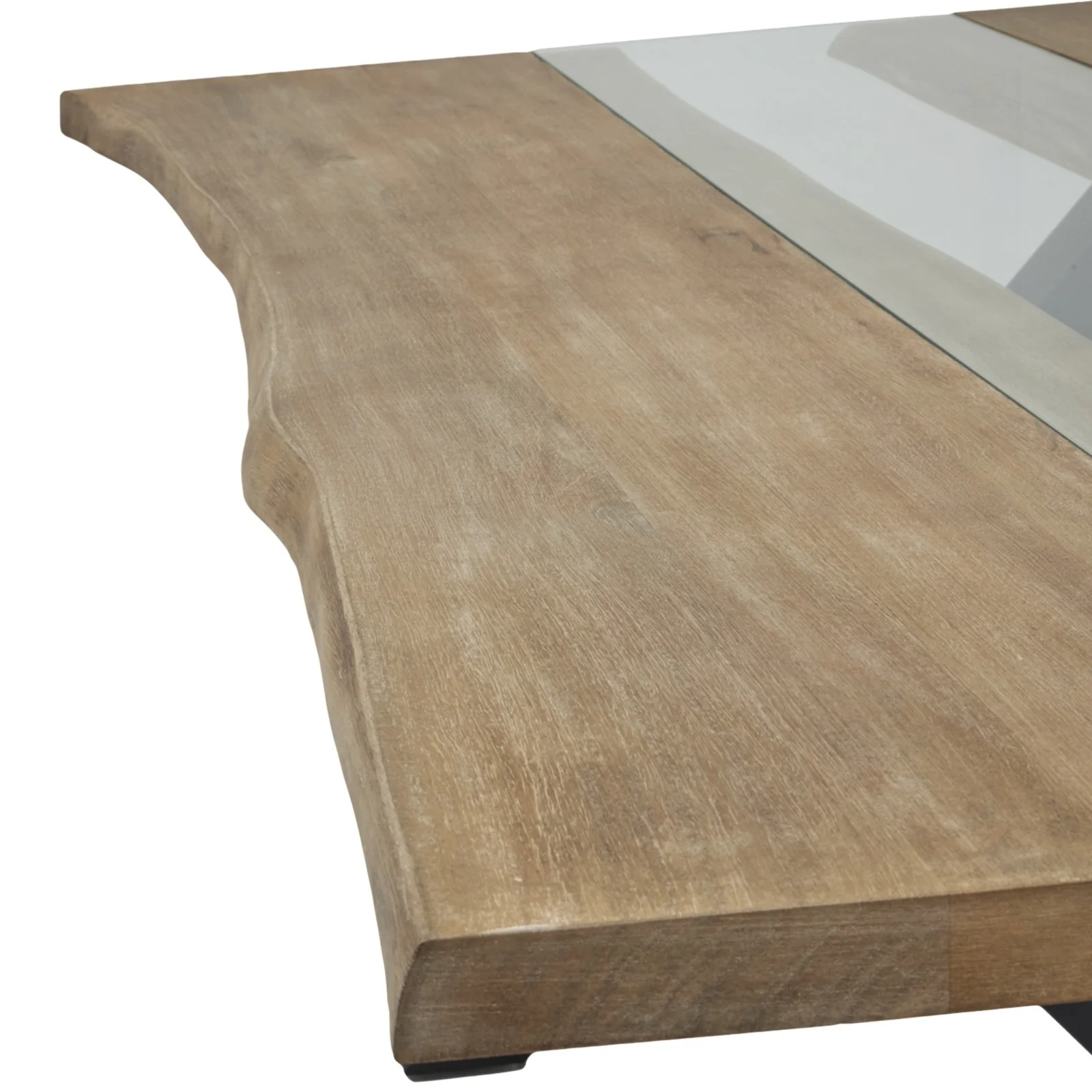 Hill Interiors Live Edge Collection River Dining Table – Light Acacia - Image 5