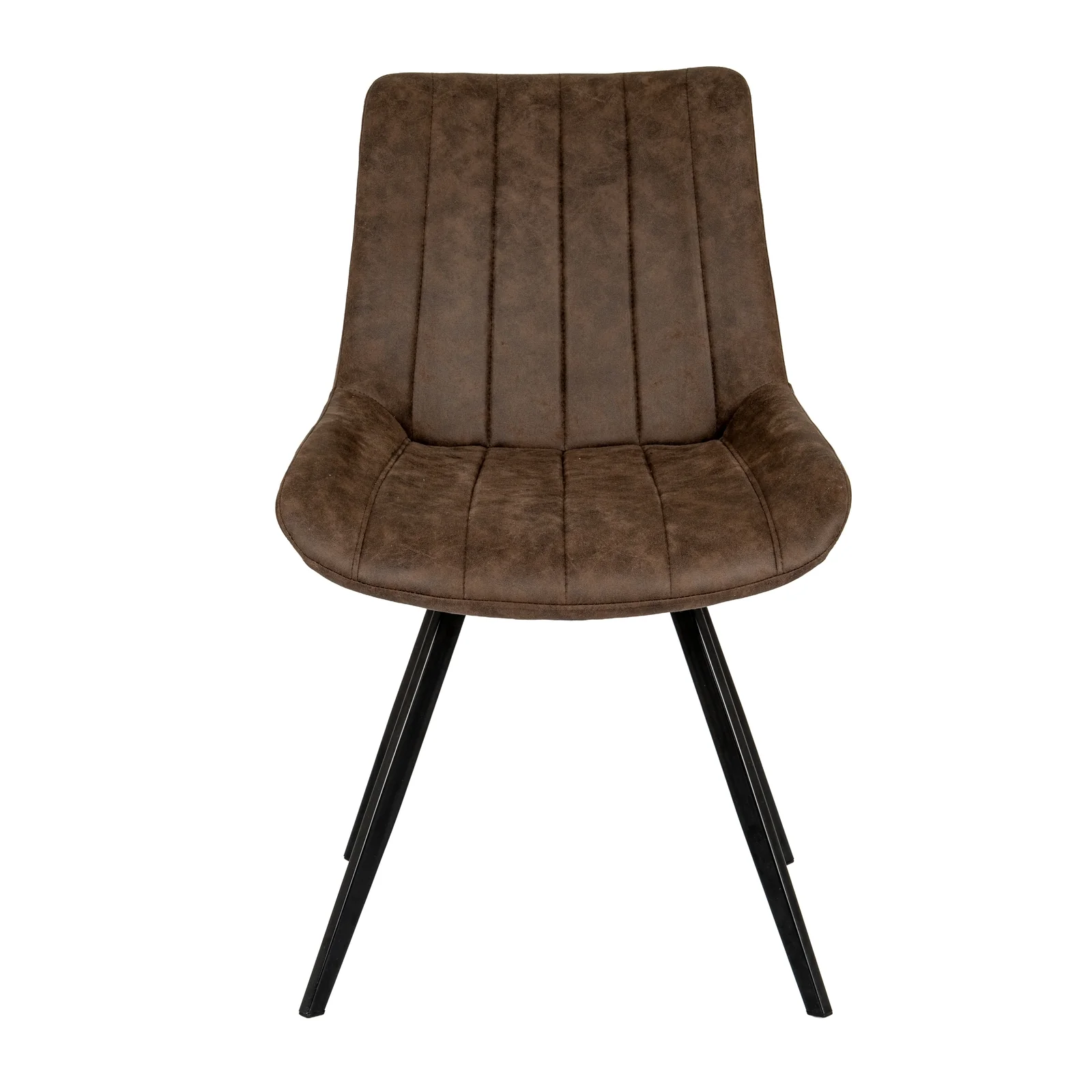 Hill Interiors Malmo Swivel Dining Chair - Coffee