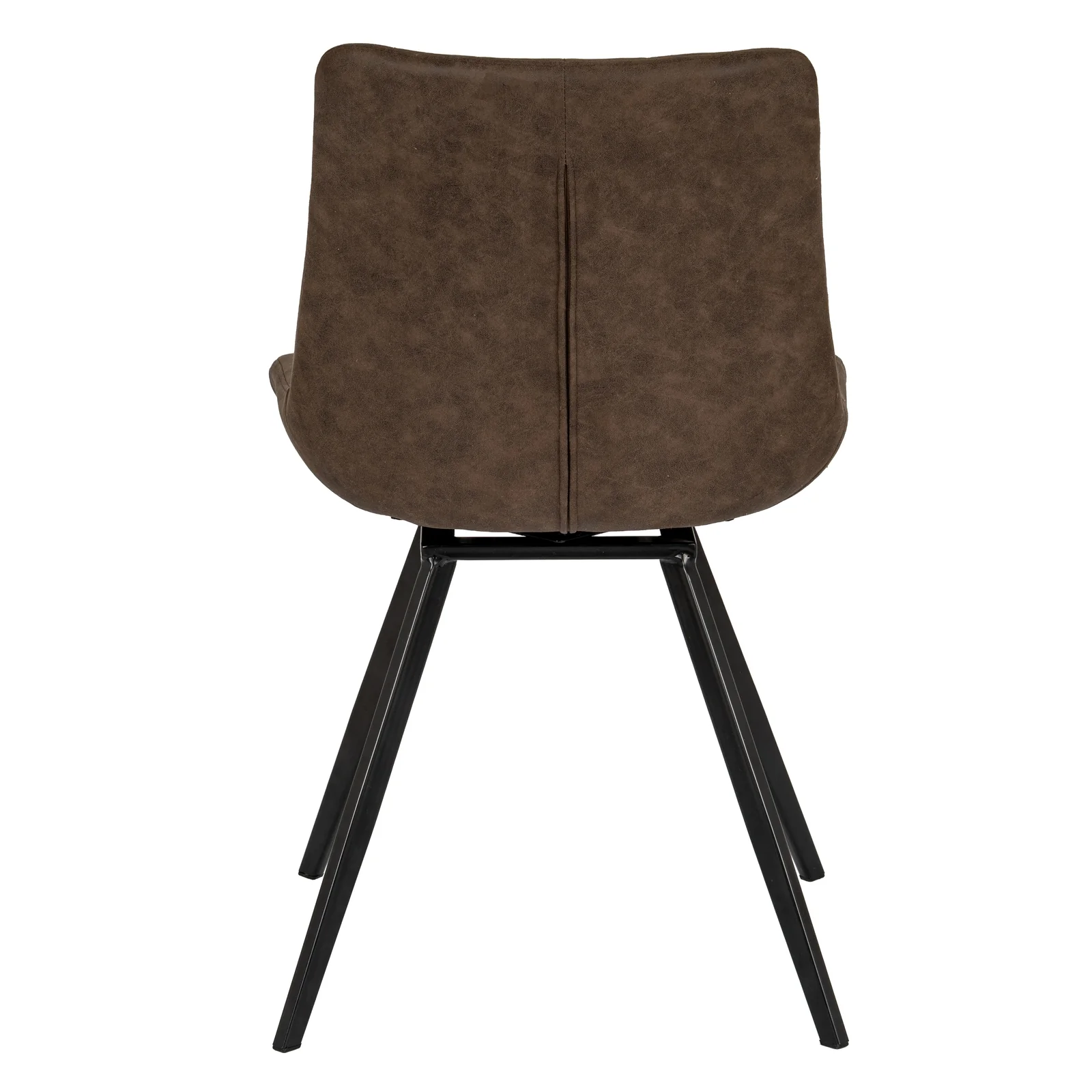 Hill Interiors Malmo Swivel Dining Chair - Coffee - Image 5
