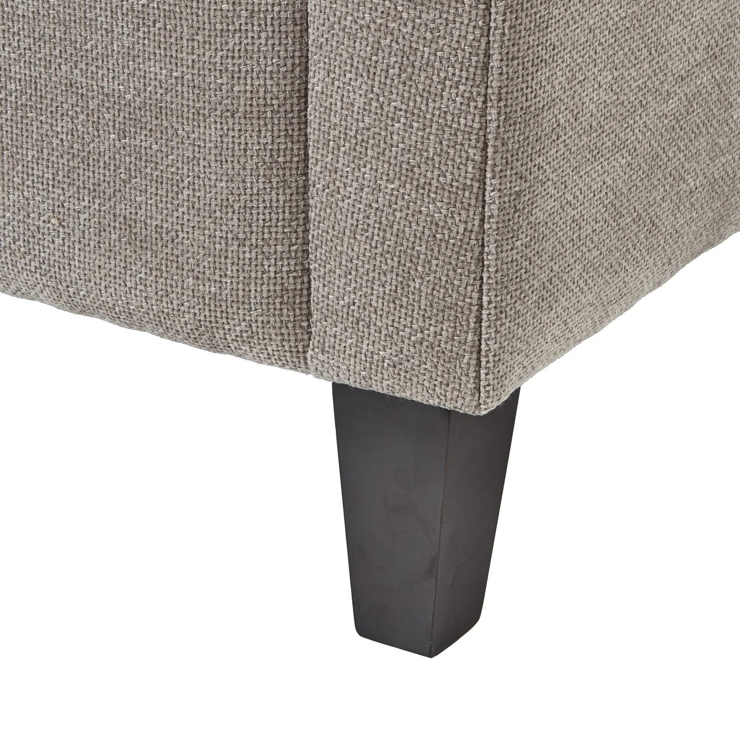 Hill Interiors Vesper Cushion Back Snuggle Chair – Taupe - Image 3