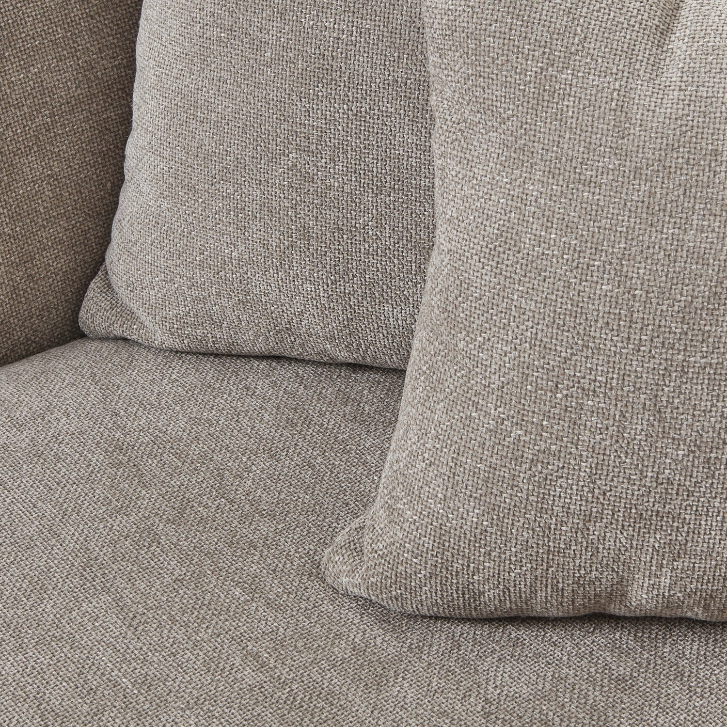 Hill Interiors Vesper Cushion Back Snuggle Chair – Taupe - Image 5