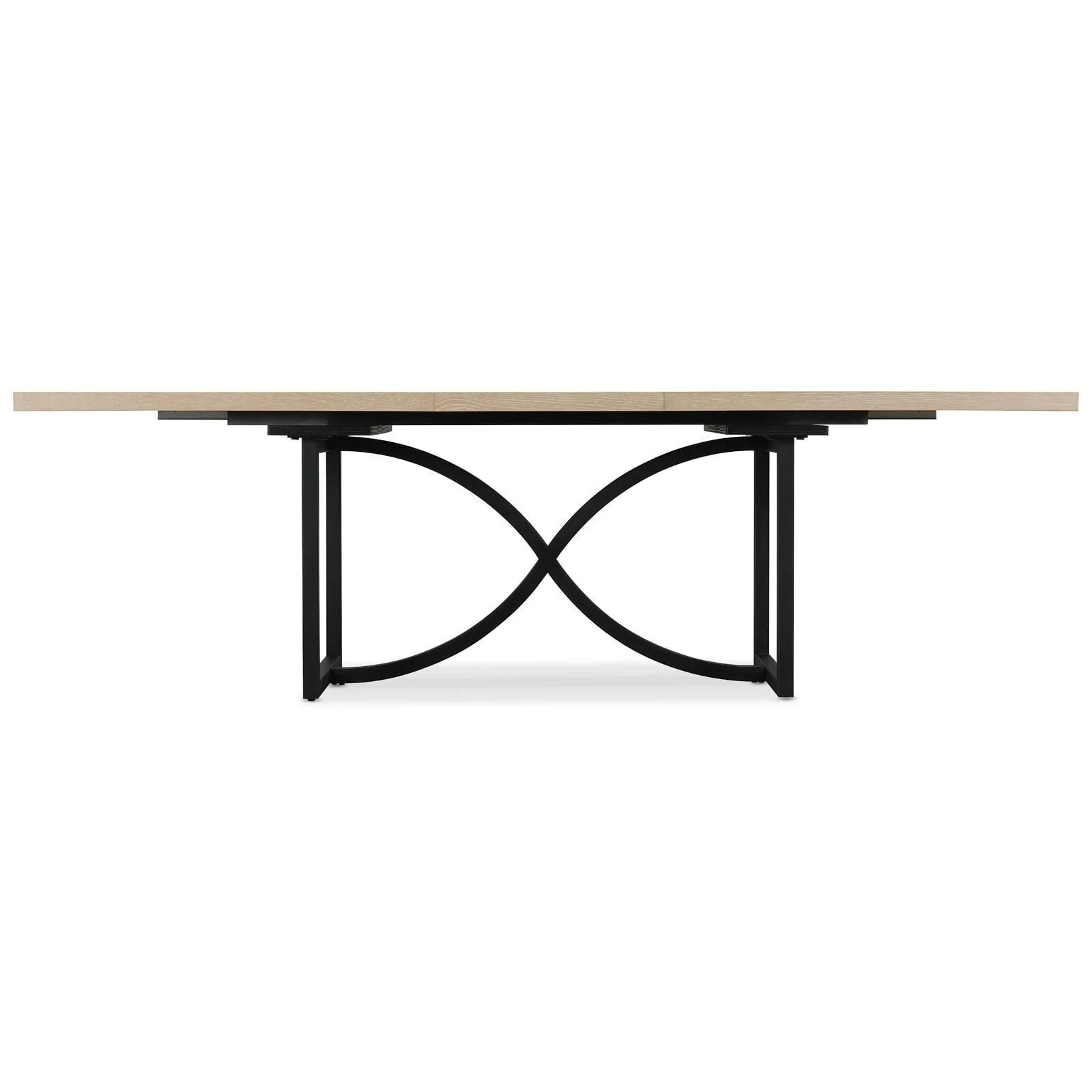 Hooker Furnishings Tranquillity Rectangular Extending Dining Table with Metal Base - Image 5