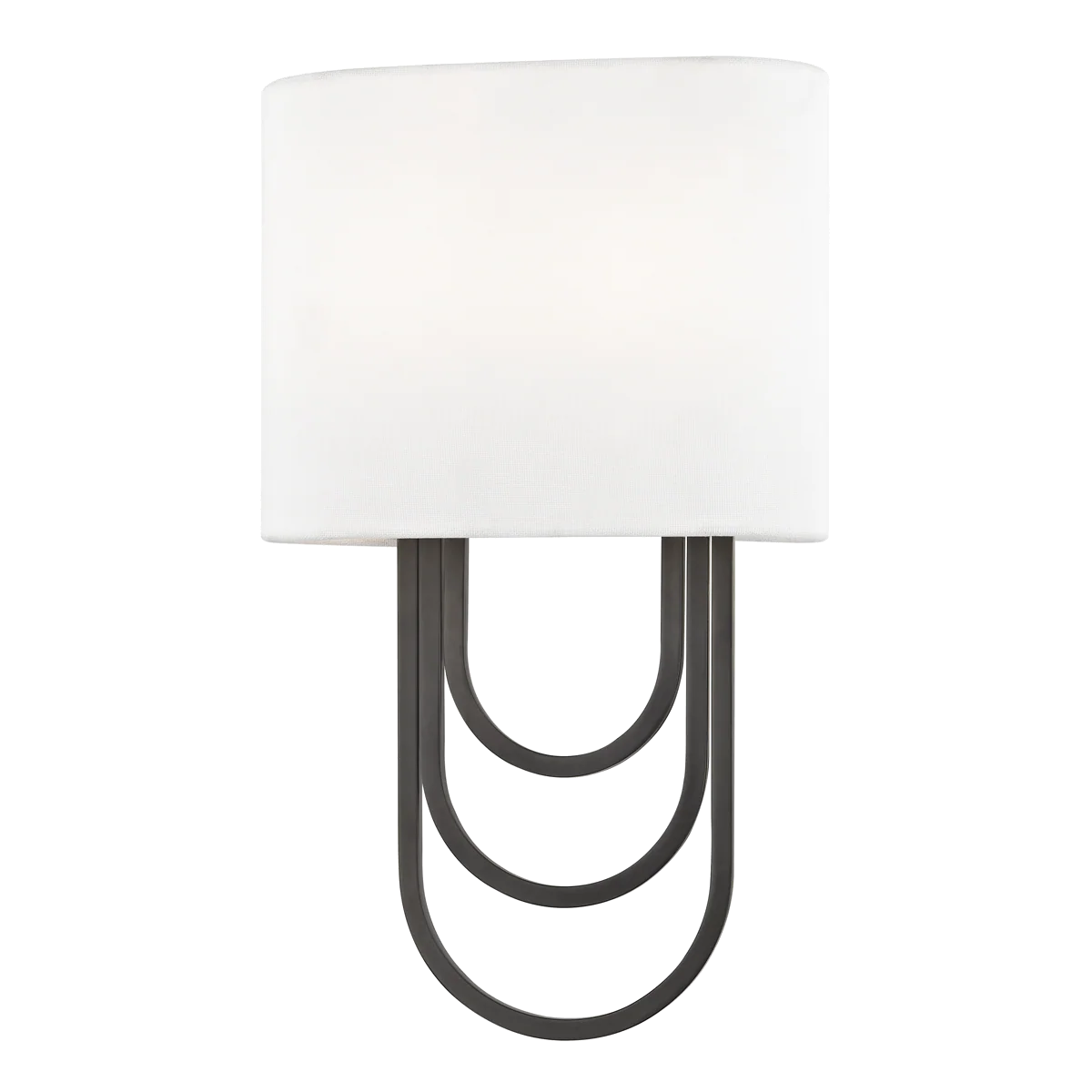 Hudson Valley Light Farah Wall Sconce with Black Steel