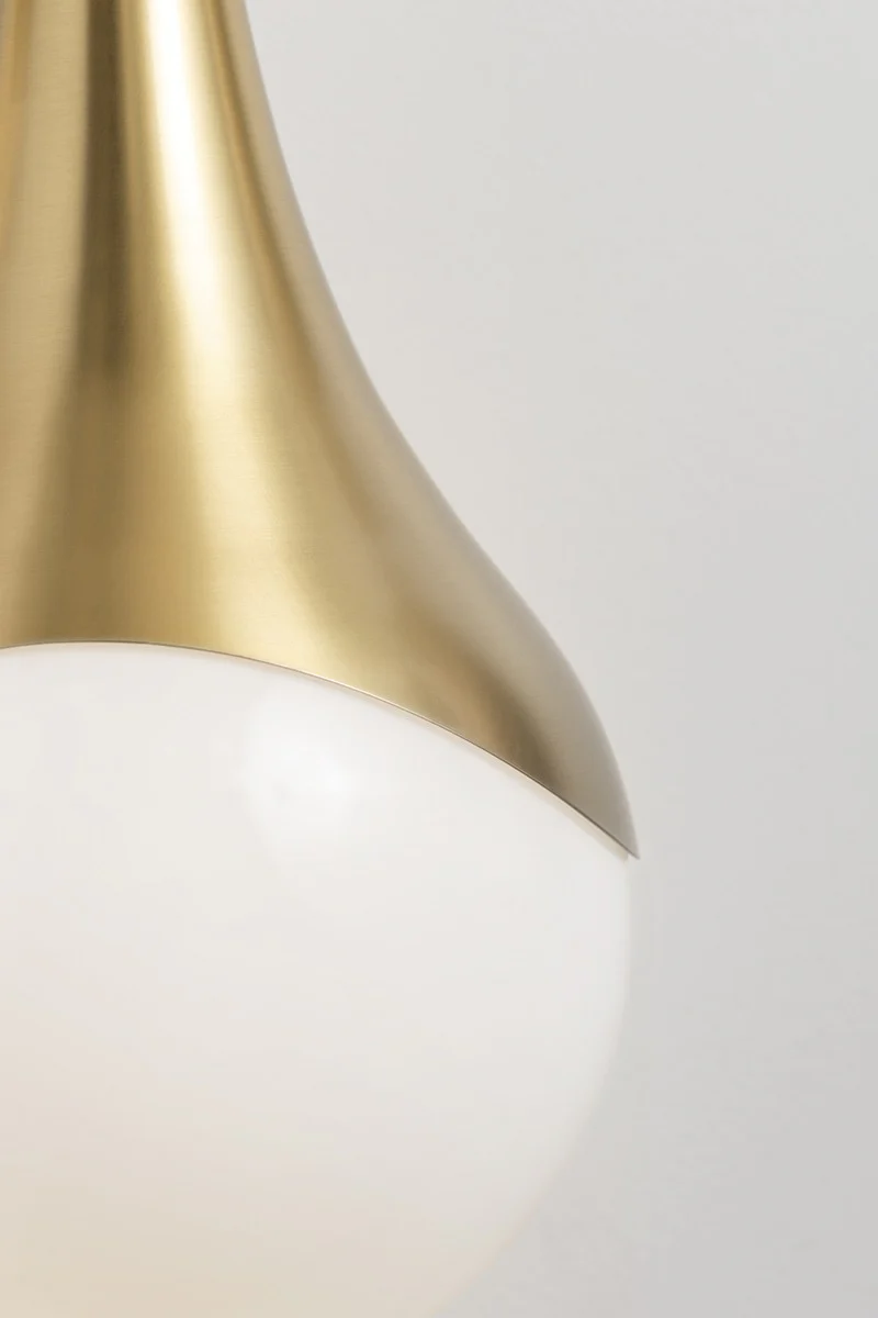 Hudson Valley Lighting Ariana Wall Sconce – Aged Brass - Image 2