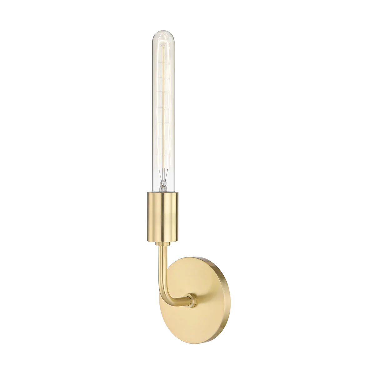 Hudson Valley Lighting Ava Wall Sconce in Steel (Gold)