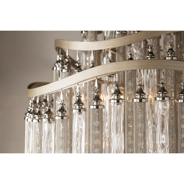 Hudson Valley Lighting Chimera Chandelier with Hand-Worked Iron - Image 2