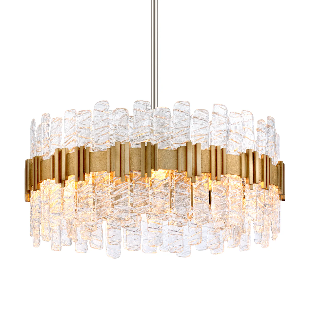 Hudson Valley Lighting Ciro Pendant Light with Iron and Eight Lights