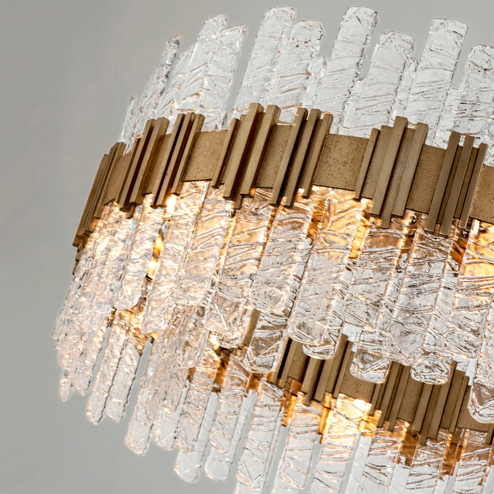 Hudson Valley Lighting Ciro Pendant Light with Iron and Five Lights - Image 3