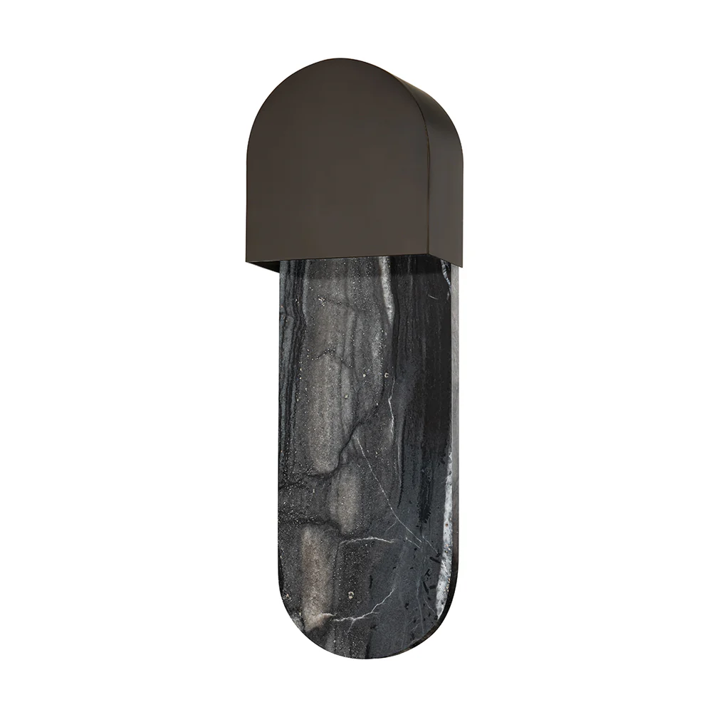 Hudson Valley Lighting Hobart Wall Sconce – Black Brass