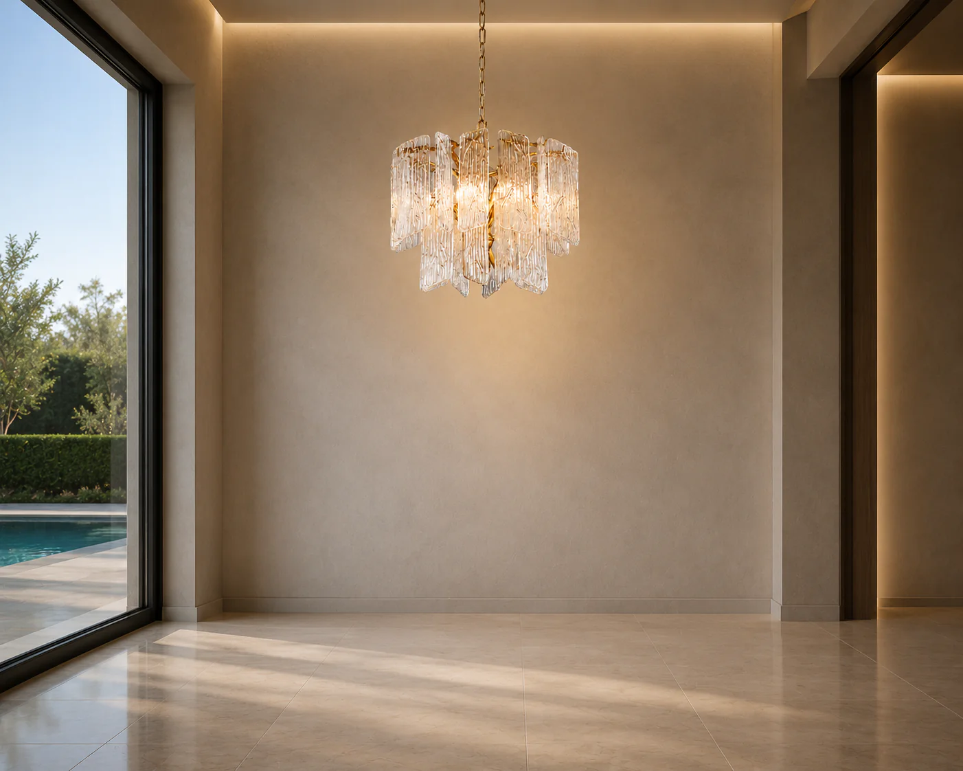 Hudson Valley Lighting Piemonte Chandelier – 4 Lights – Gold Leaf – Excess Stock - Image 2