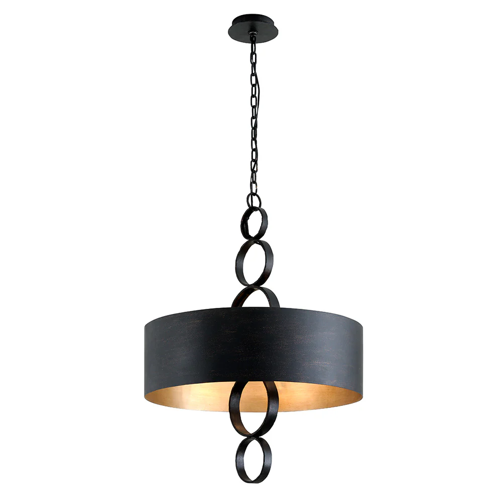 Hudson Valley Lighting Rivington Pendant Light in Charred Copper - Image 2