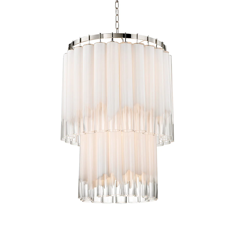 Hudson Valley Lighting Tyrell Chandelier – Polished Nickel