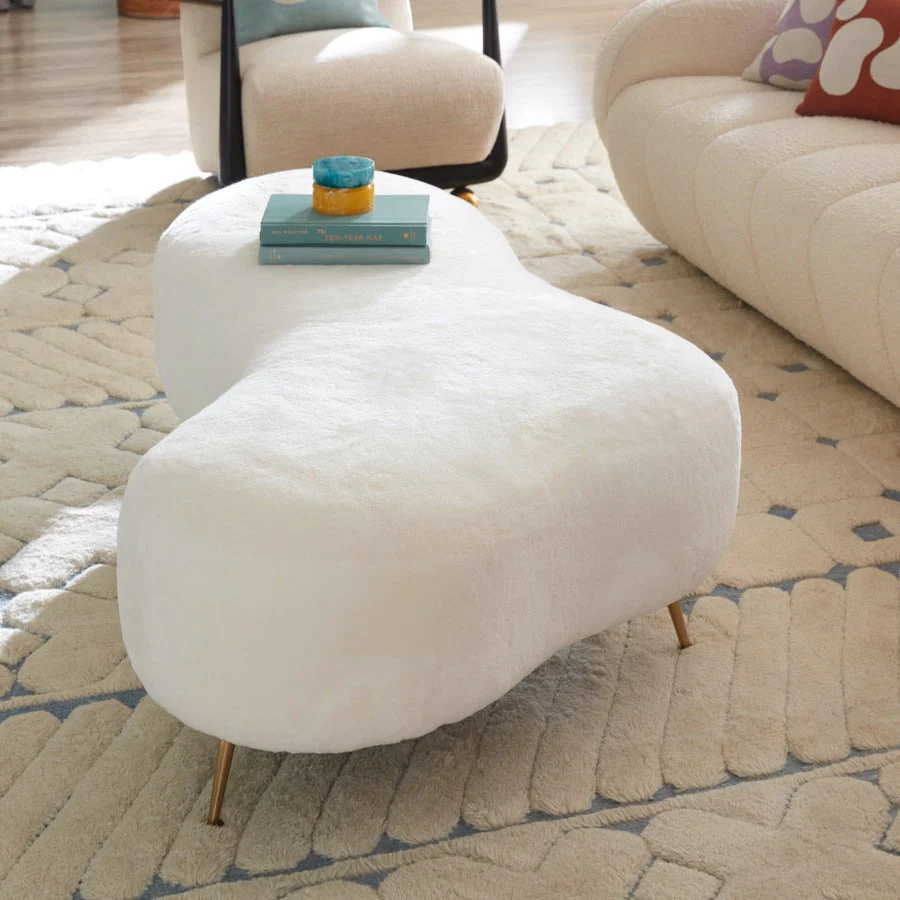 Jonathan Adler Amorphic Cocktail Ottoman - Image 4