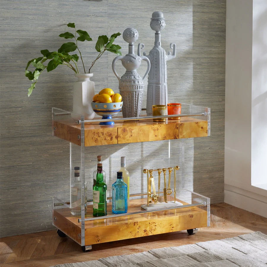 Jonathan Adler Bond Bar Cart - Image 5