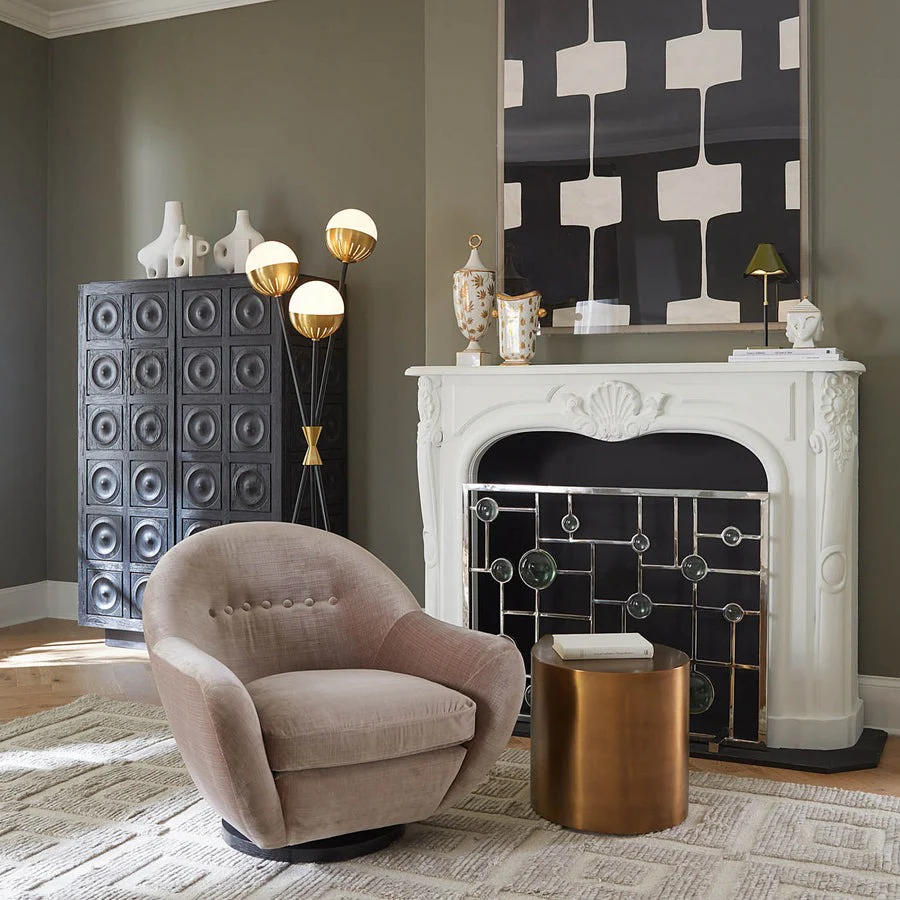 Jonathan Adler Brass Teardrop Coffee Table - Image 6