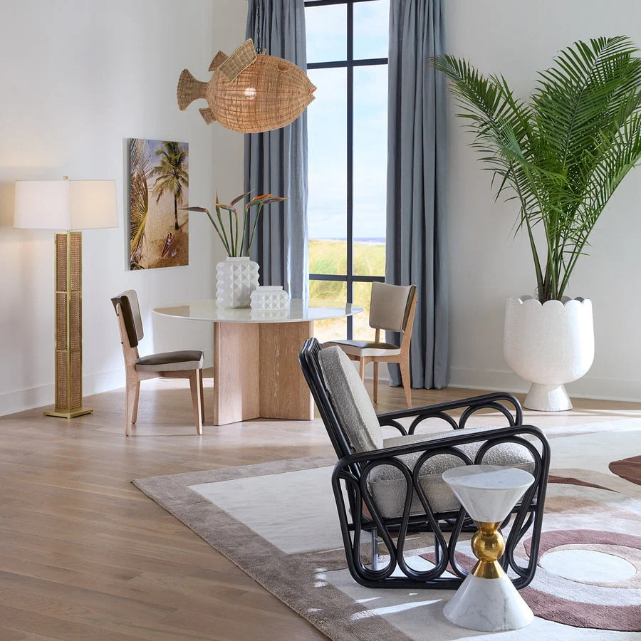 Jonathan Adler Brussels Y-Base Dining Table – Small - Image 6
