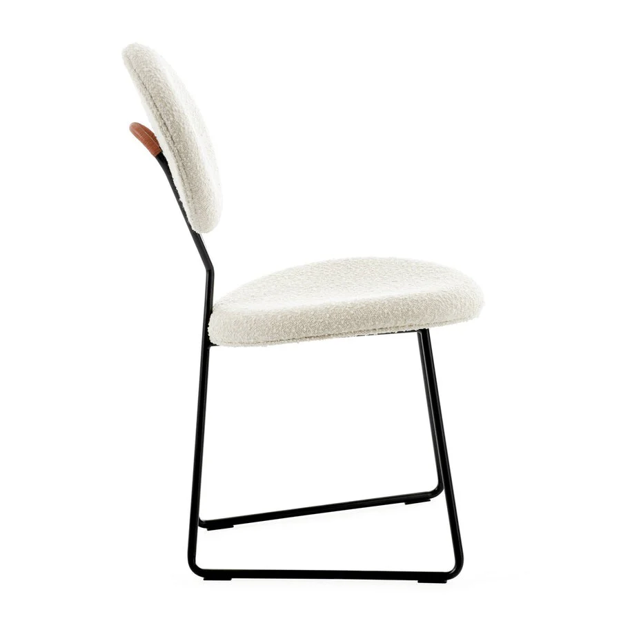 Jonathan Adler Caprice Dining Chair – Olympus Oatmeal - Image 3