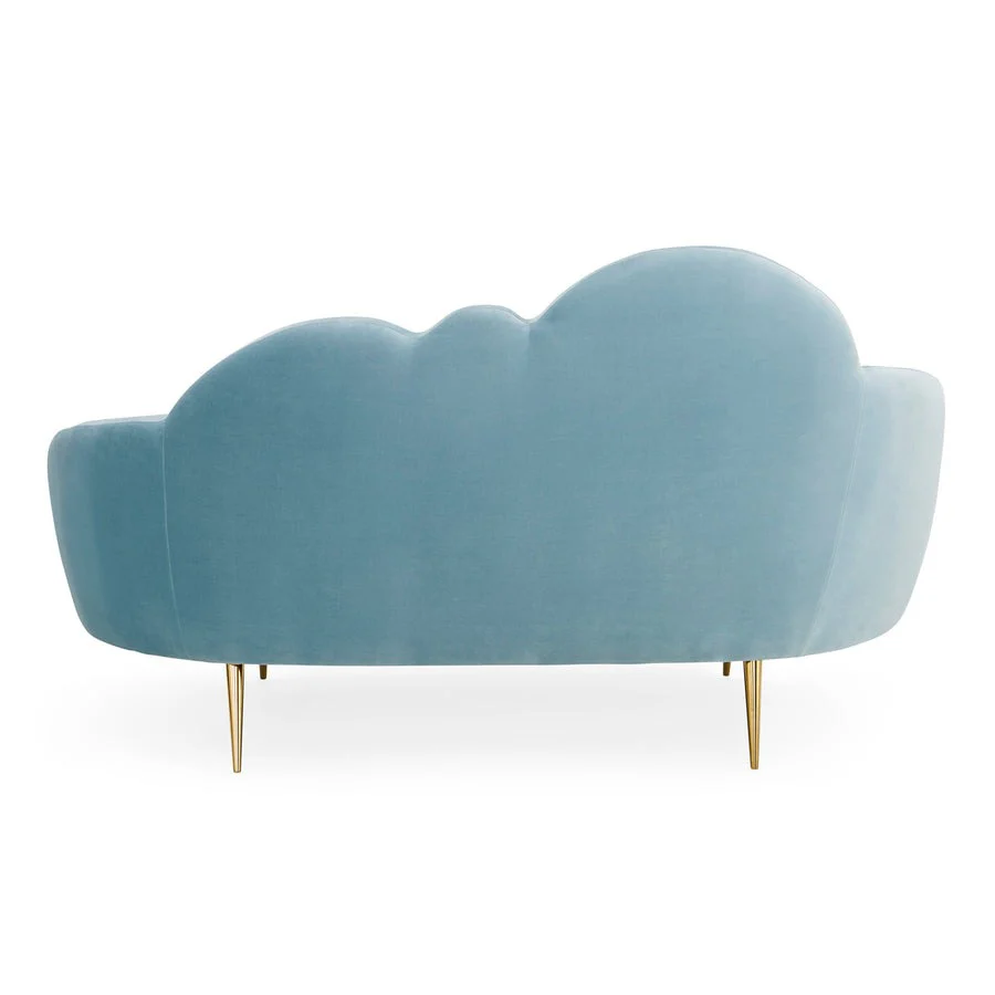 Jonathan Adler Ether Cloud Settee – Rialto Sky Blue - Image 4