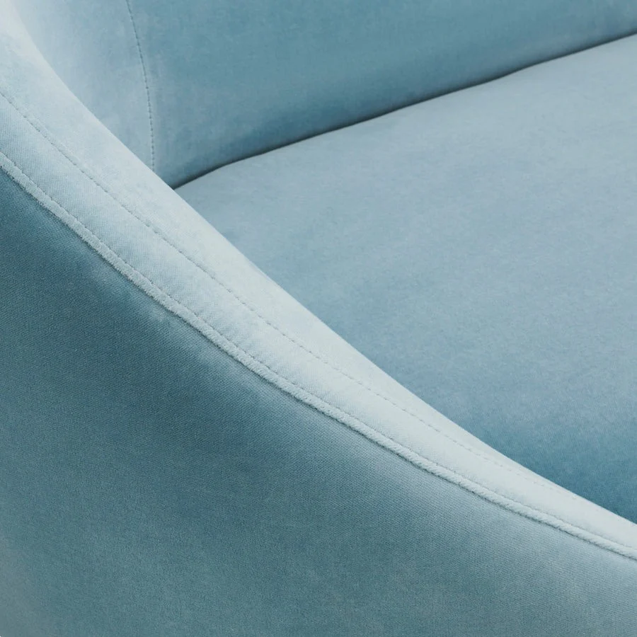 Jonathan Adler Ether Cloud Settee – Rialto Sky Blue - Image 6