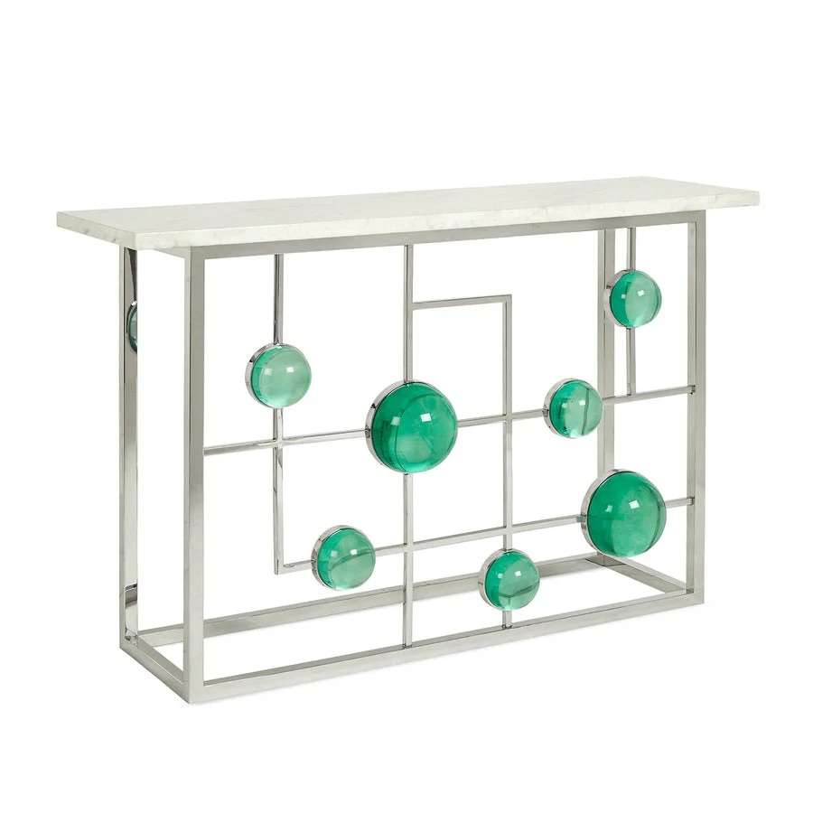 Jonathan Adler Globo Fretwork Console Table - Image 2
