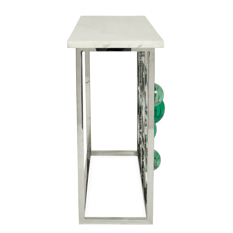 Jonathan Adler Globo Fretwork Console Table - Image 3