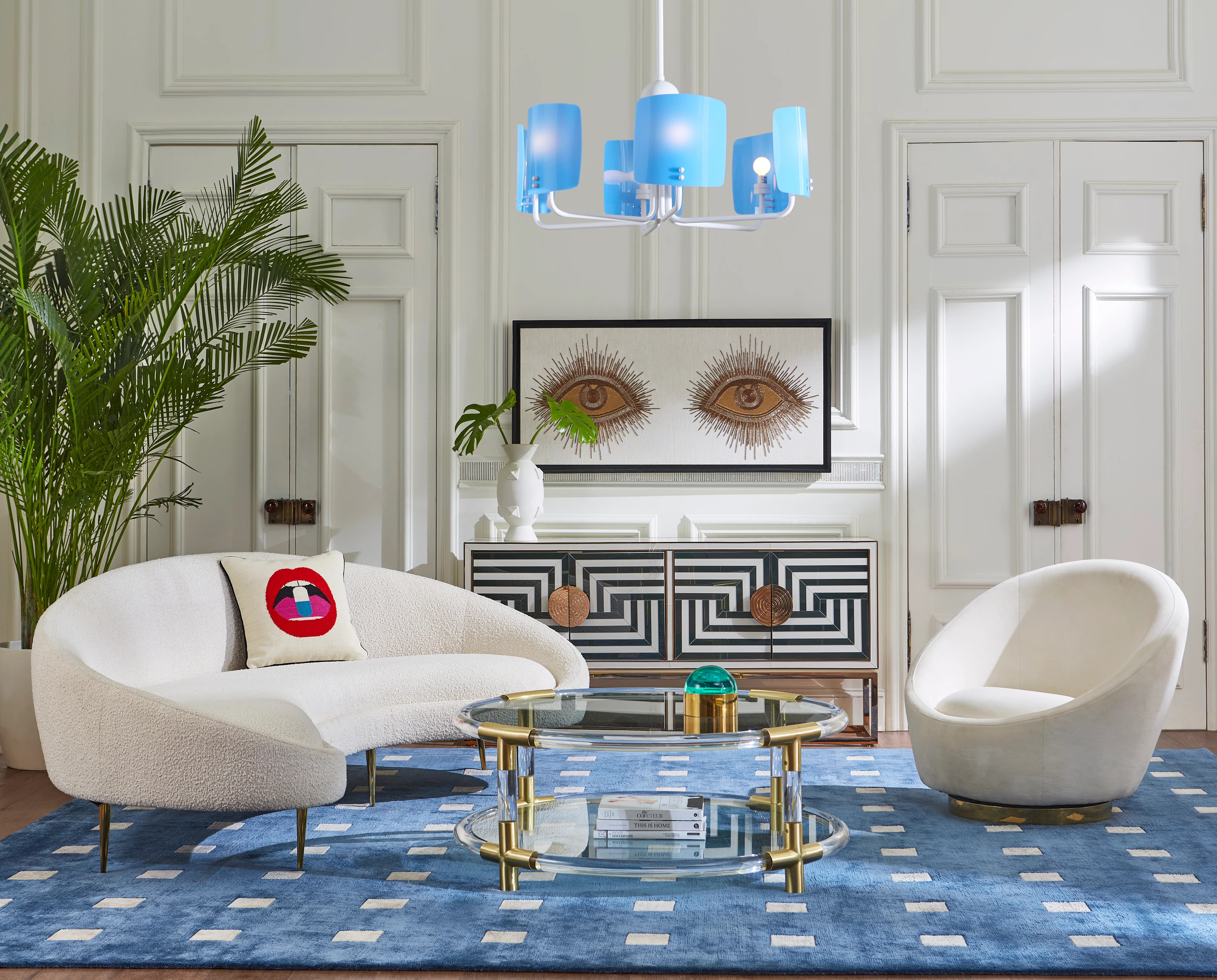 Jonathan Adler Jacques Round Coffee Table - Image 4