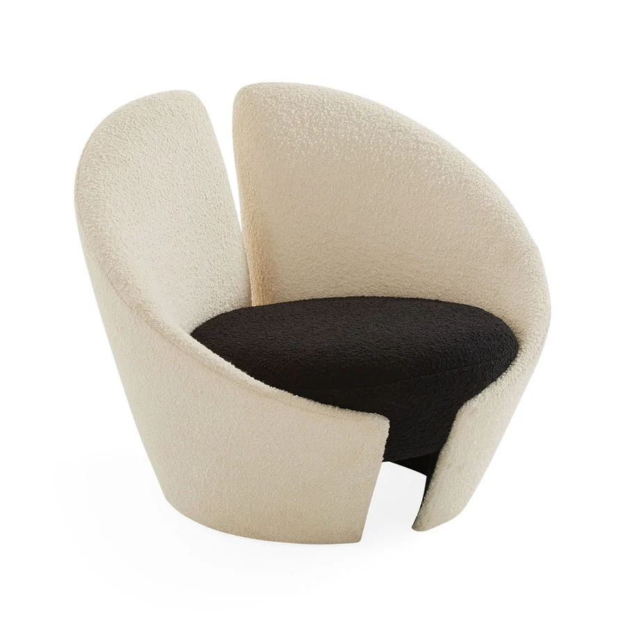 Jonathan Adler Marais Lounge Chair – Olympus Ivory - Image 2