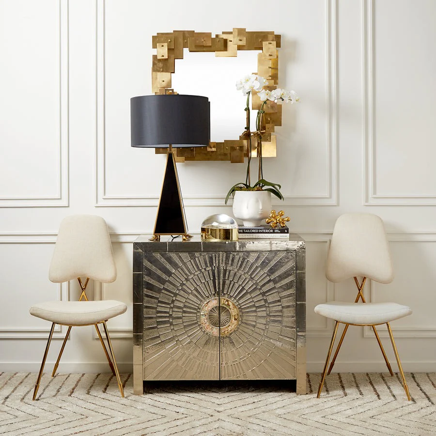 Jonathan Adler Maxine Dining Chair – Belgium Stone Linen - Image 2